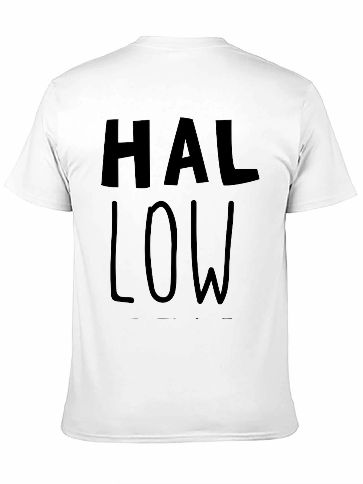 Hallow Graphic T-Shirt - Black Casual Tee