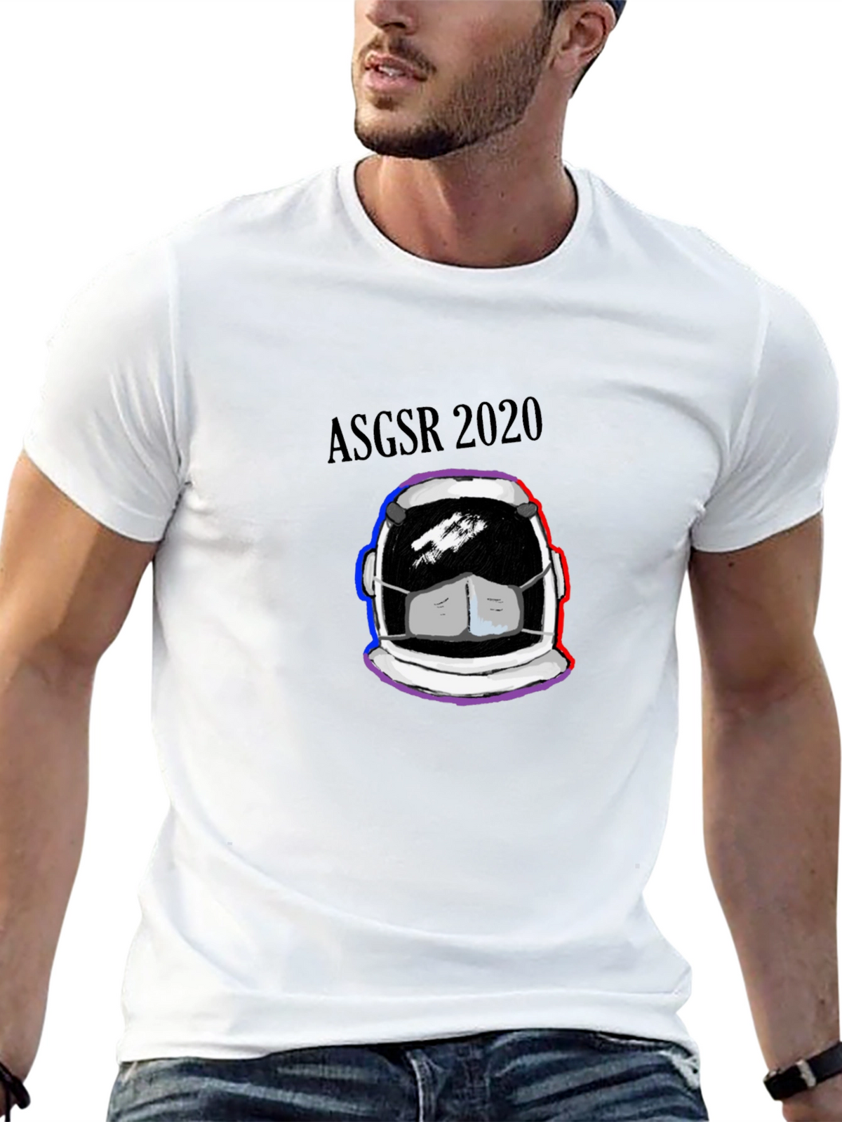 ASGSR 2020 Astronaut Mask T-Shirt