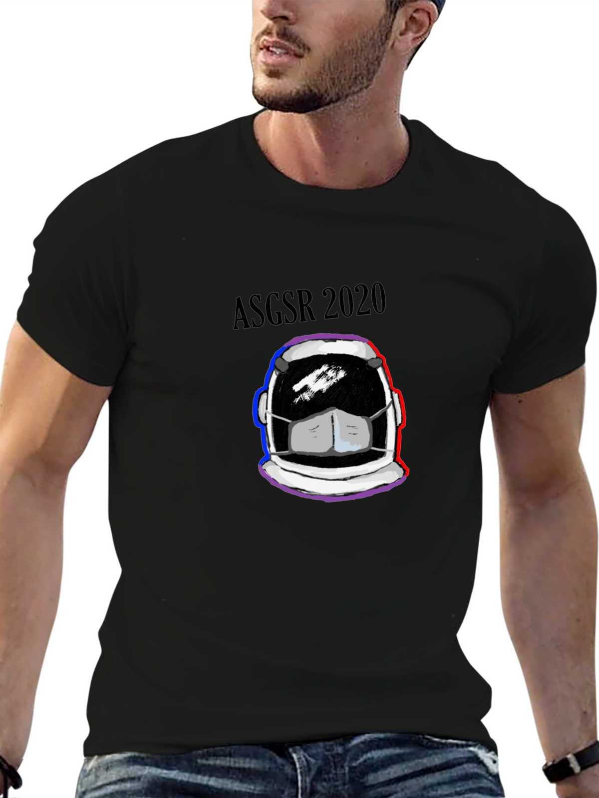 ASGSR 2020 Astronaut Mask T-Shirt