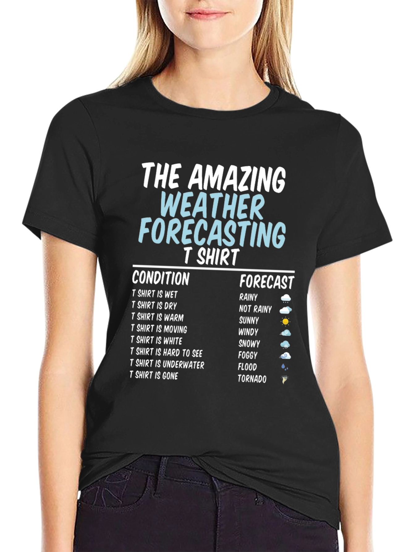 Amazing Weather Forecasting T-Shirt - Funny Gift