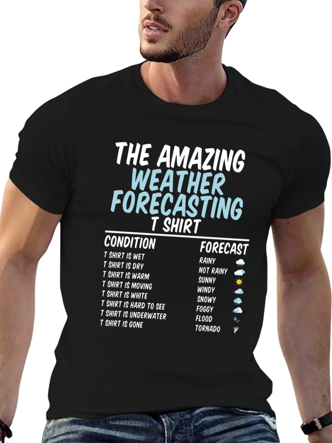 Amazing Weather Forecasting T-Shirt - Funny Gift