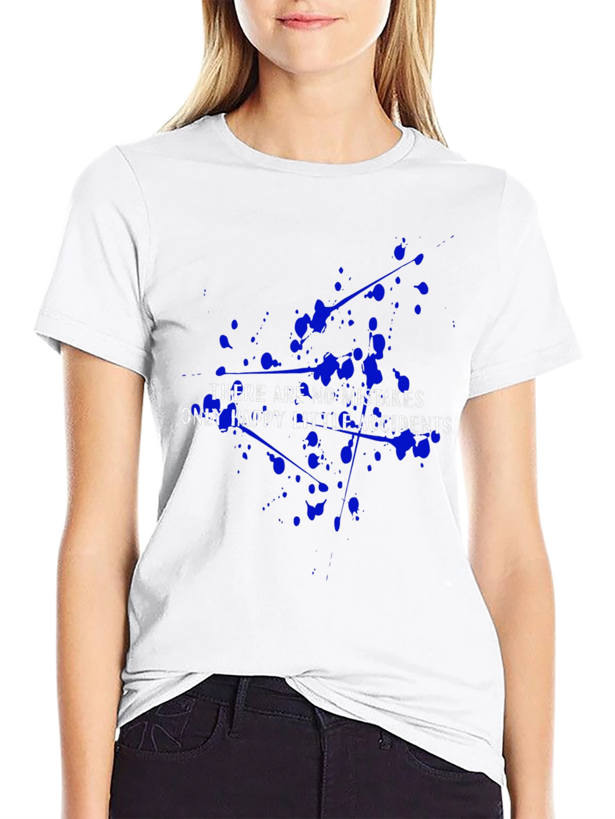 Happy Accidents Graphic T-Shirt - Bob Ross Inspired Art