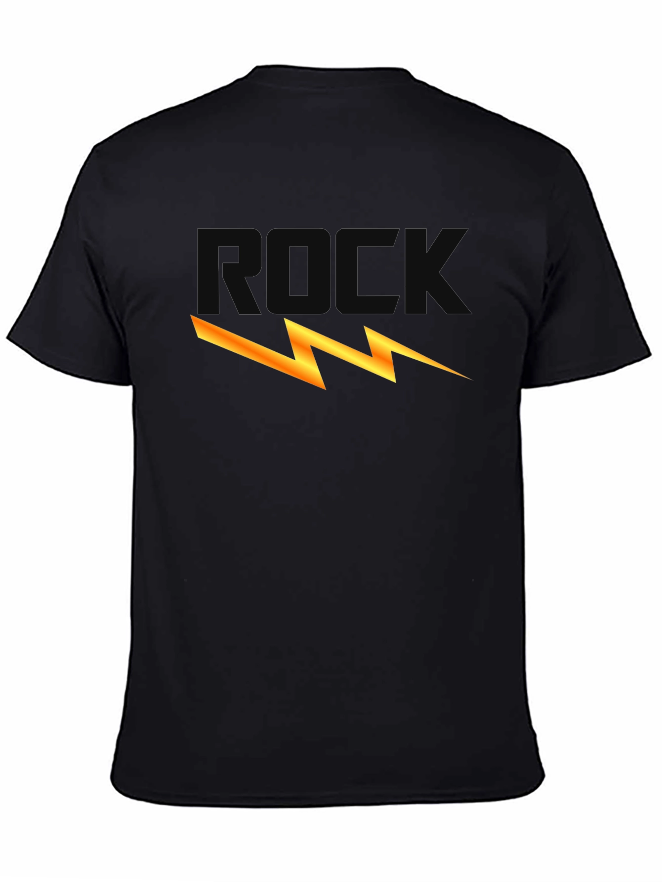 Rock Lightning Bolt Graphic Tee