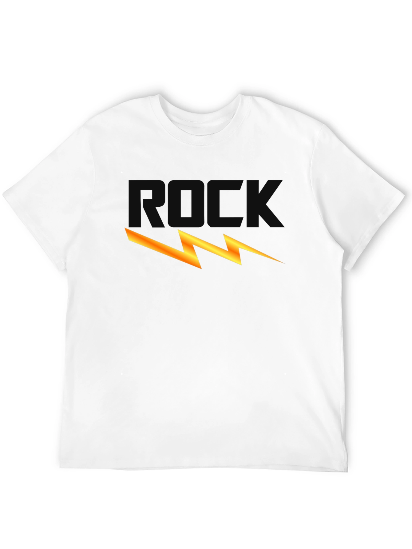 Rock Lightning Bolt Graphic Tee