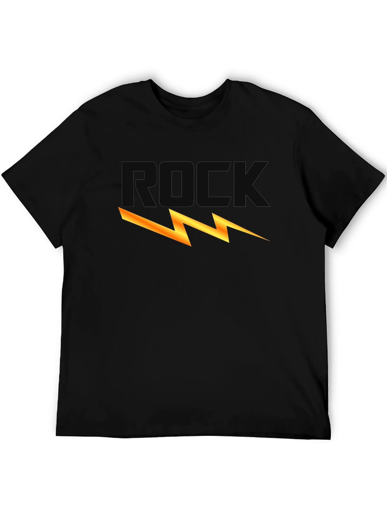 Rock Lightning Bolt Graphic Tee