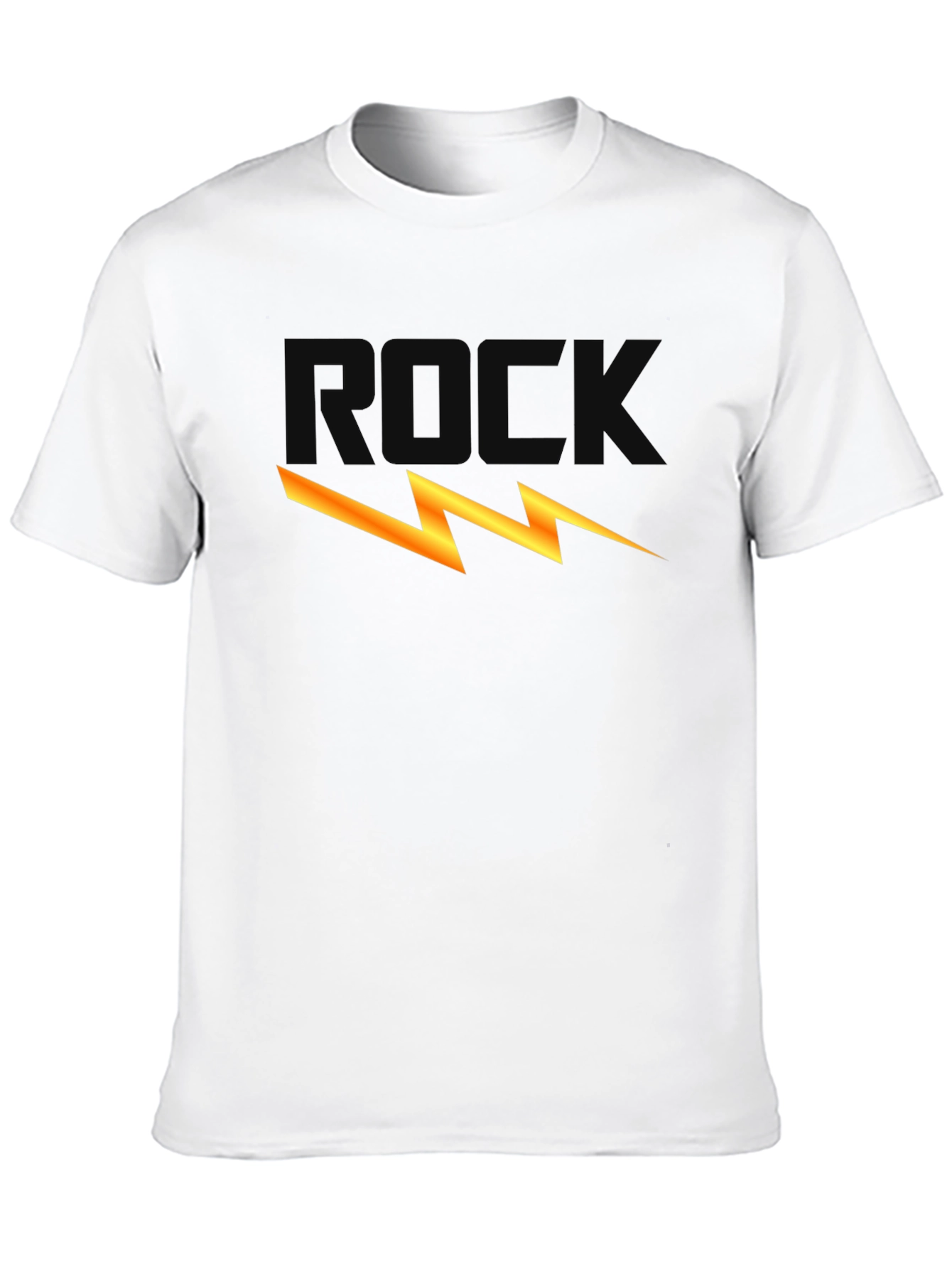 Rock Lightning Bolt Graphic Tee