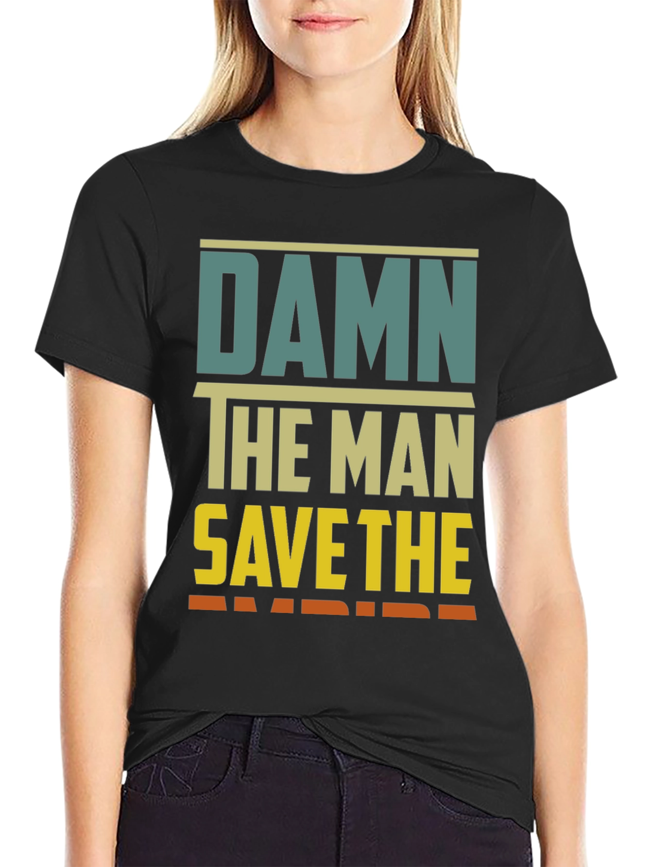 Damn The Man Save The Empire Graphic Tee
