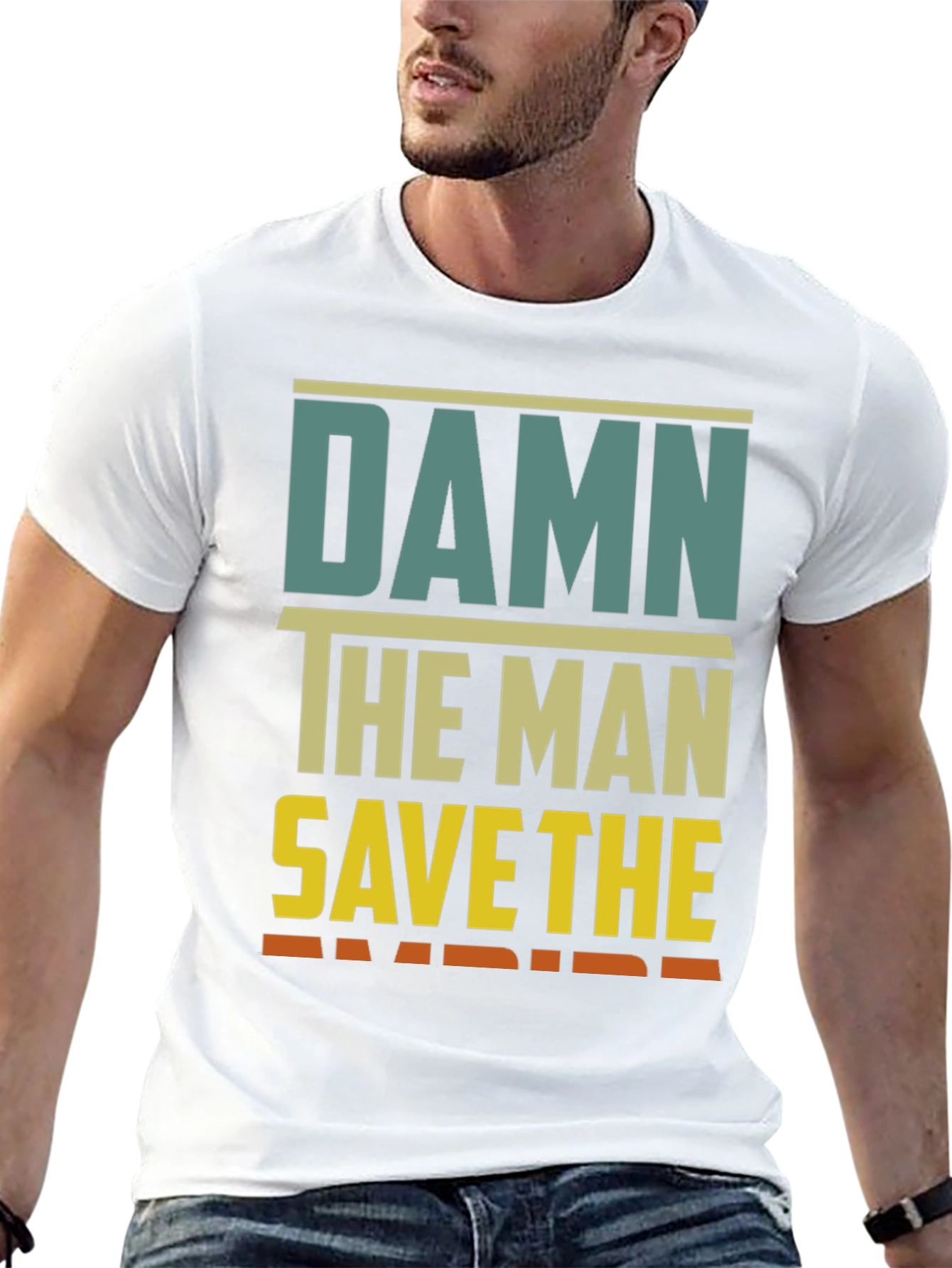 Damn The Man Save The Empire Graphic Tee