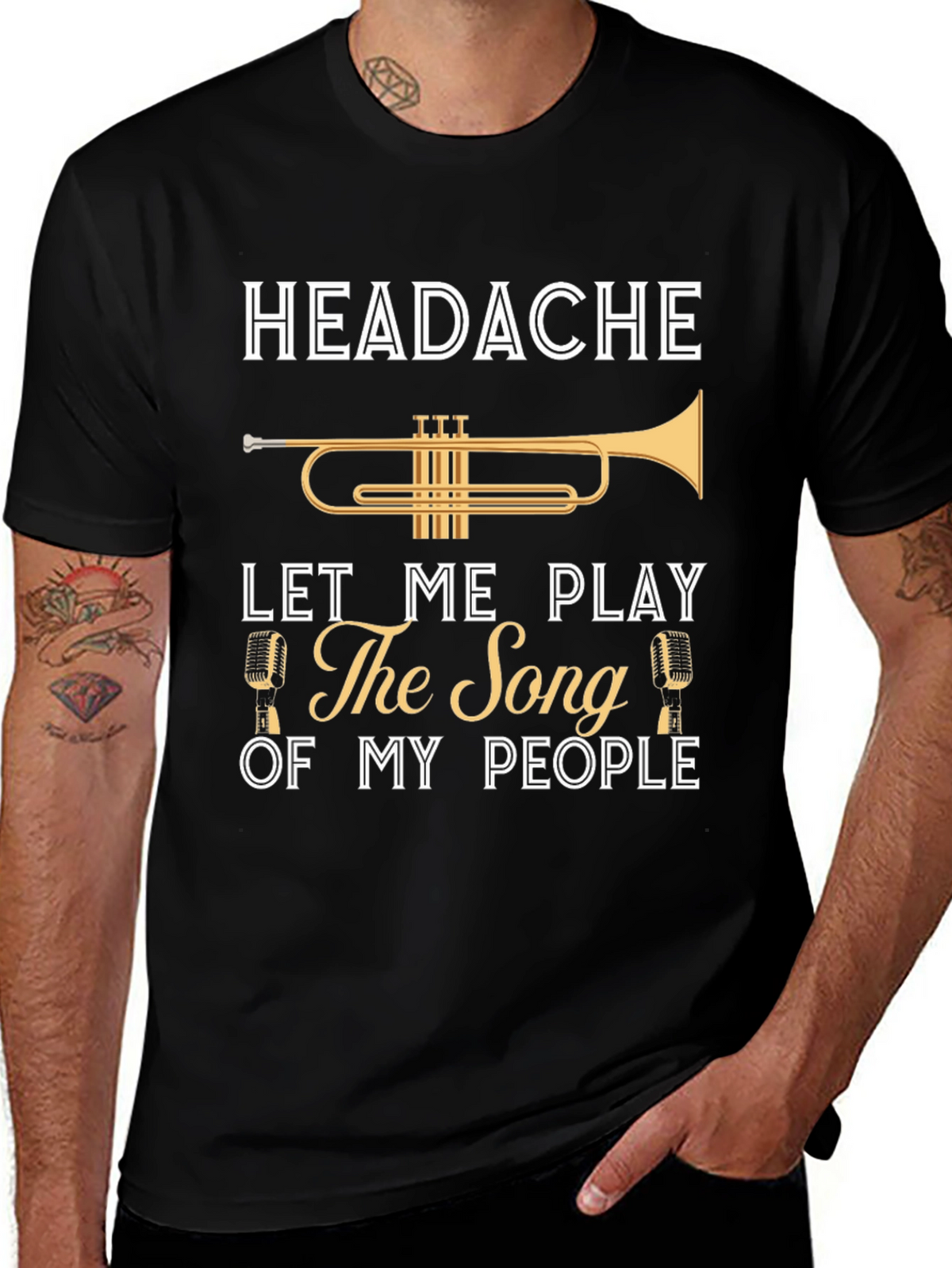 Headache? Play The Song of My People T-Shirt