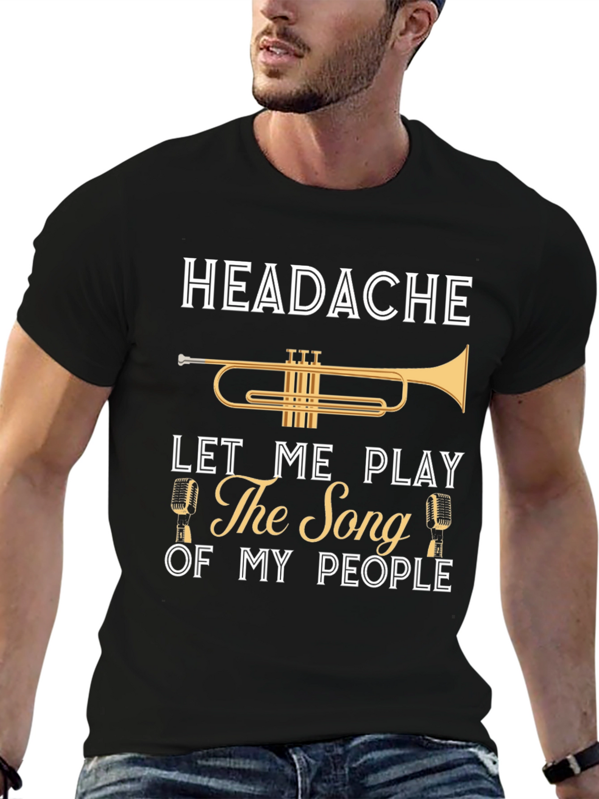 Headache? Play The Song of My People T-Shirt