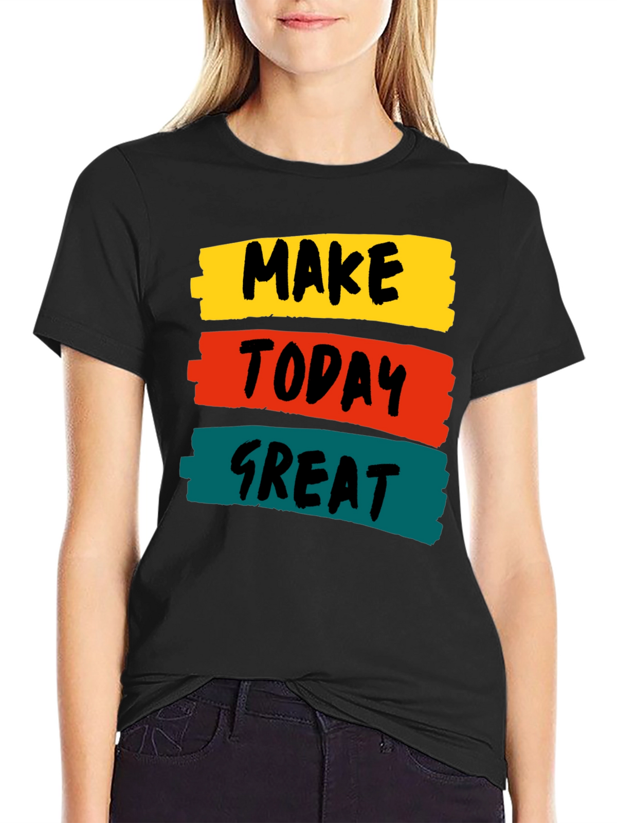 Motivational Make Today Great Graphic Tee