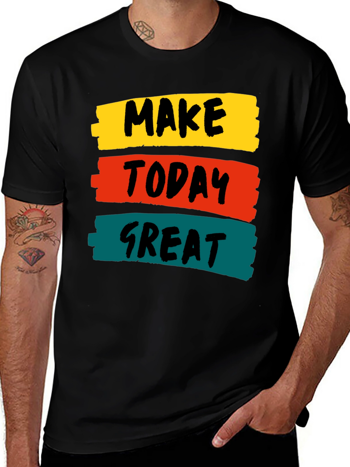 Motivational Make Today Great Graphic Tee