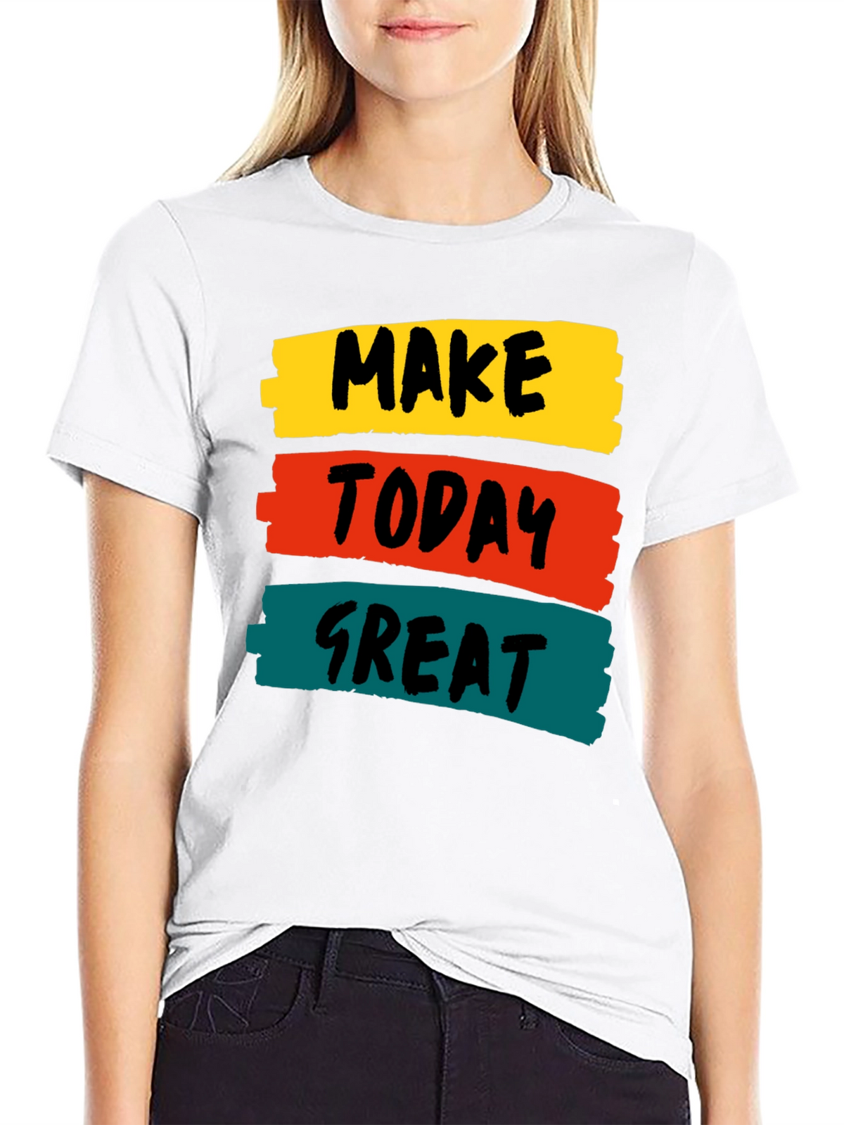 Motivational Make Today Great Graphic Tee