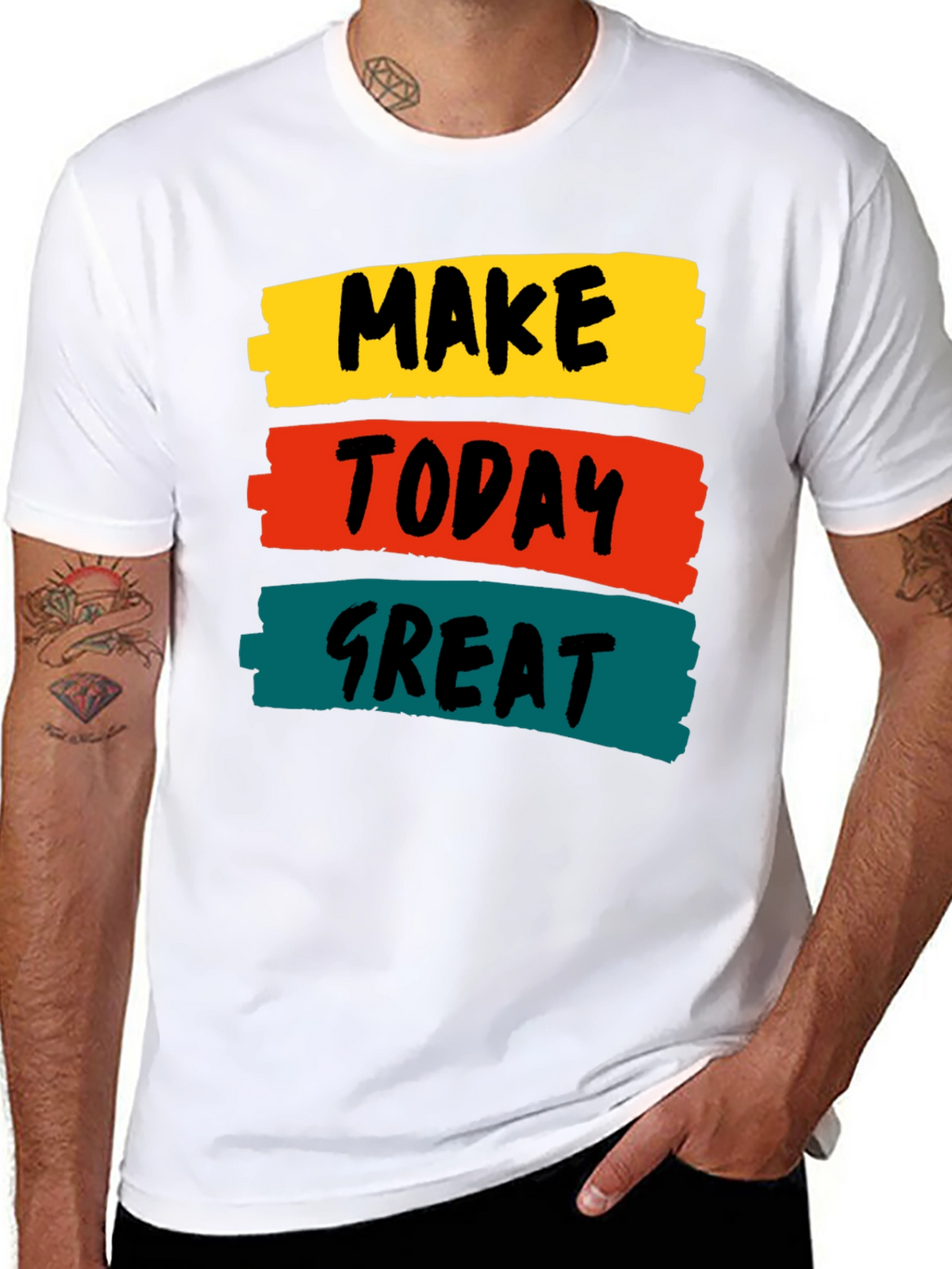 Motivational Make Today Great Graphic Tee