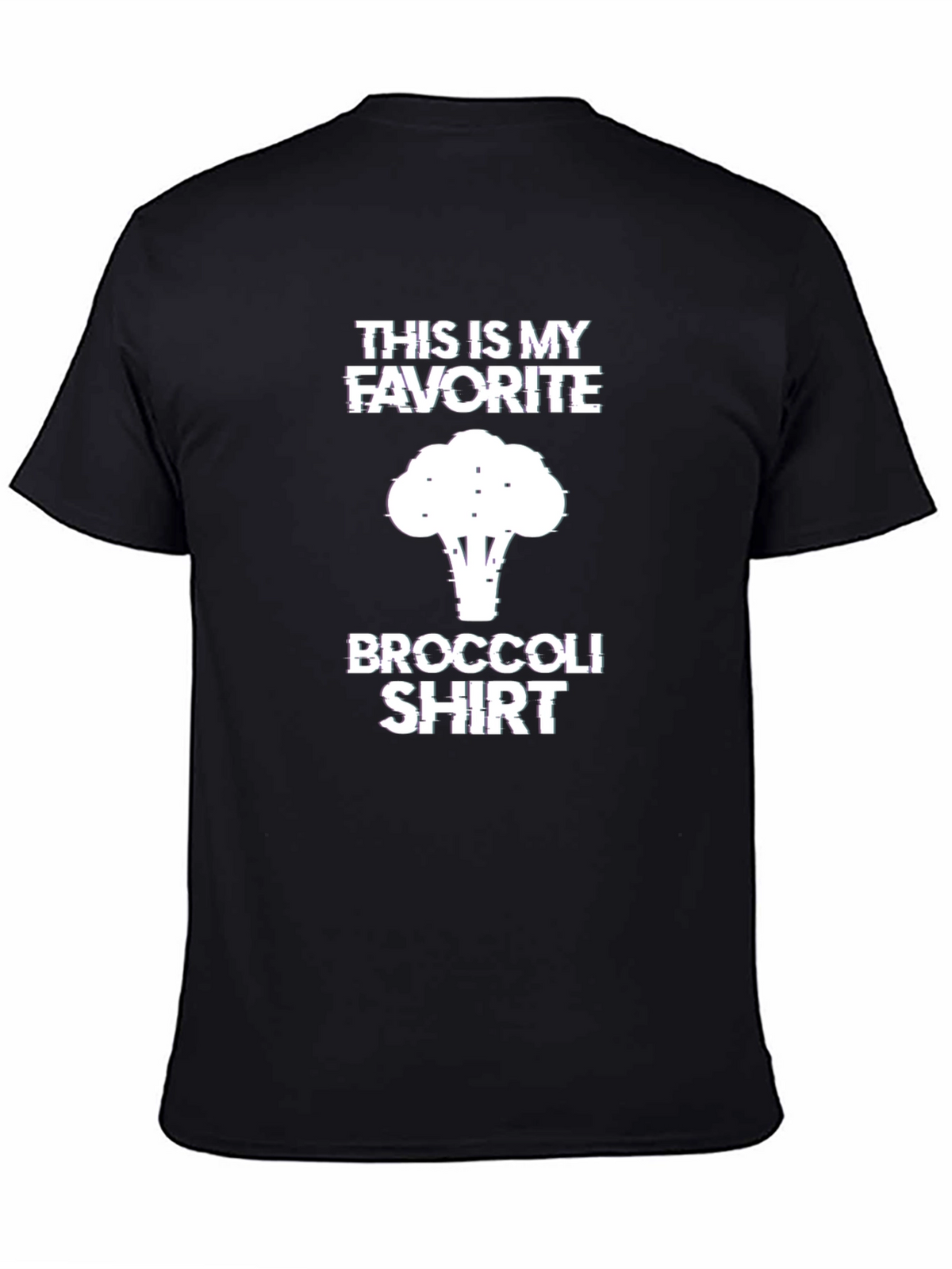 Favorite Broccoli T-Shirt - Funny Graphic Tee