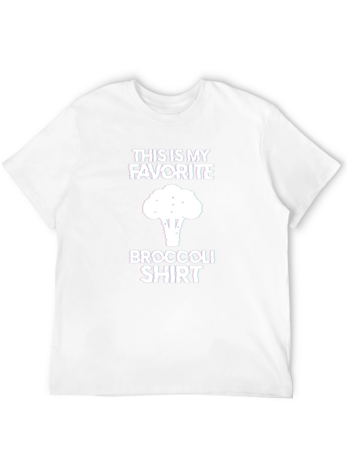 Favorite Broccoli T-Shirt - Funny Graphic Tee