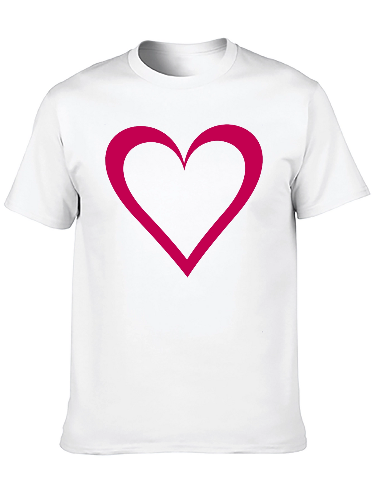 Heart Graphic Black T-Shirt