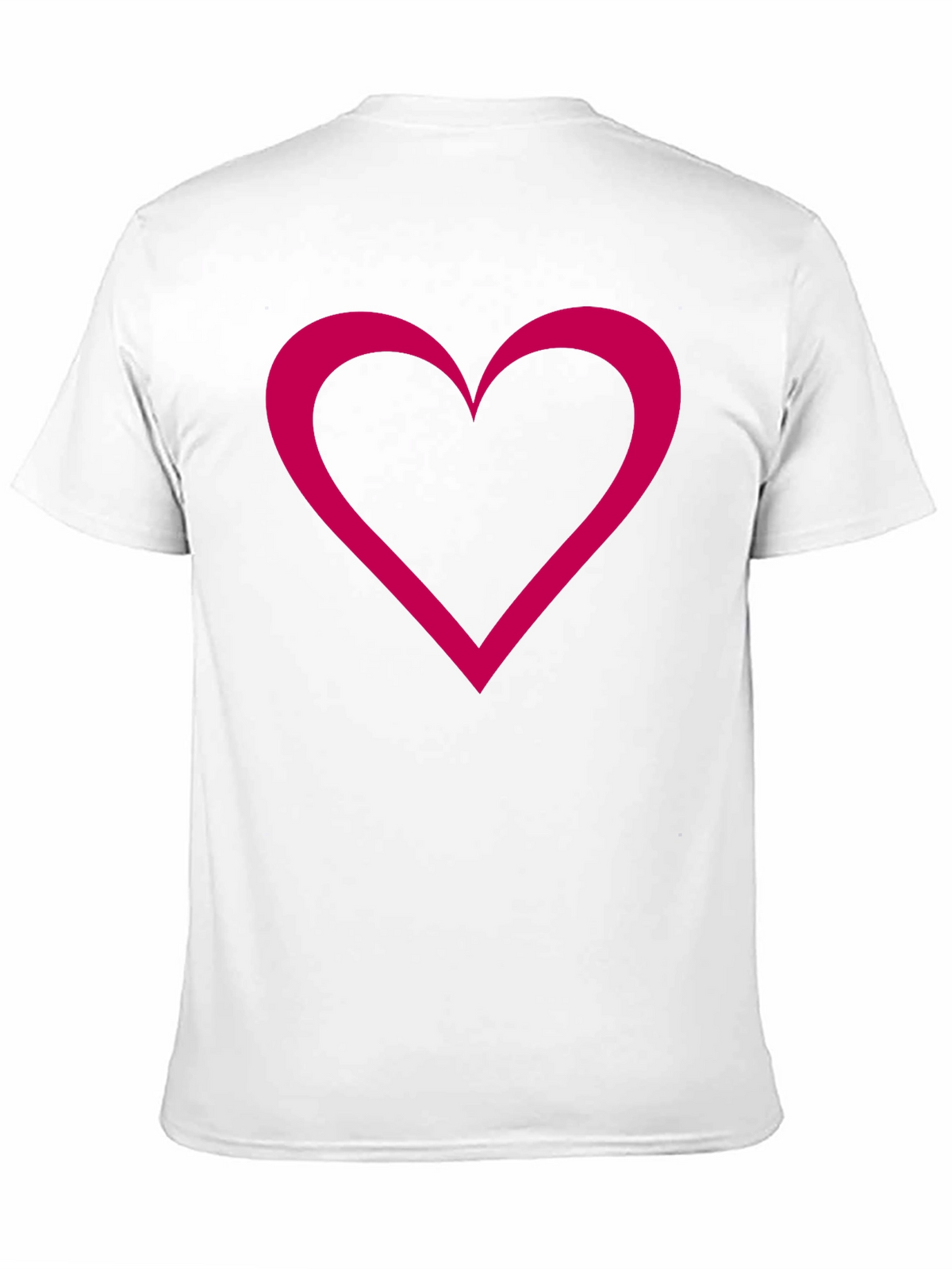 Heart Graphic Black T-Shirt
