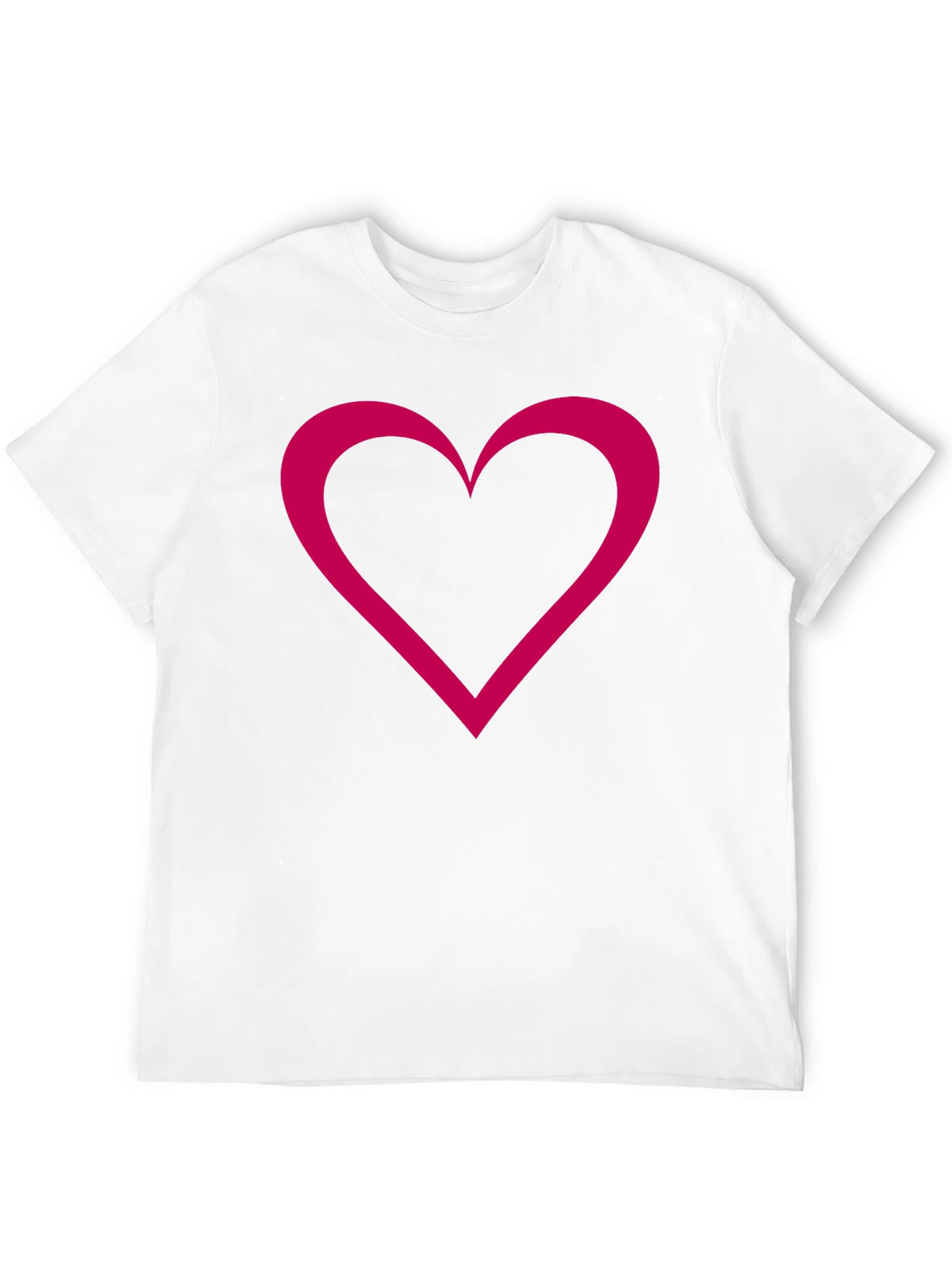 Heart Graphic Black T-Shirt