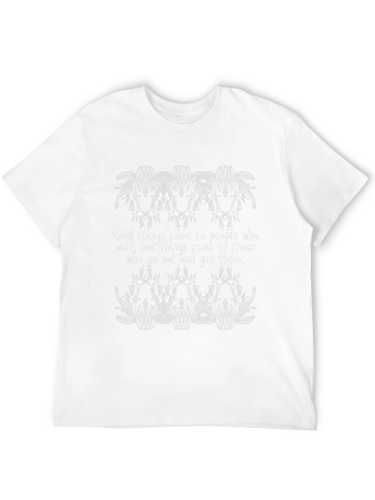 Motivational Motorcycle Graphic T-Shirt - Black