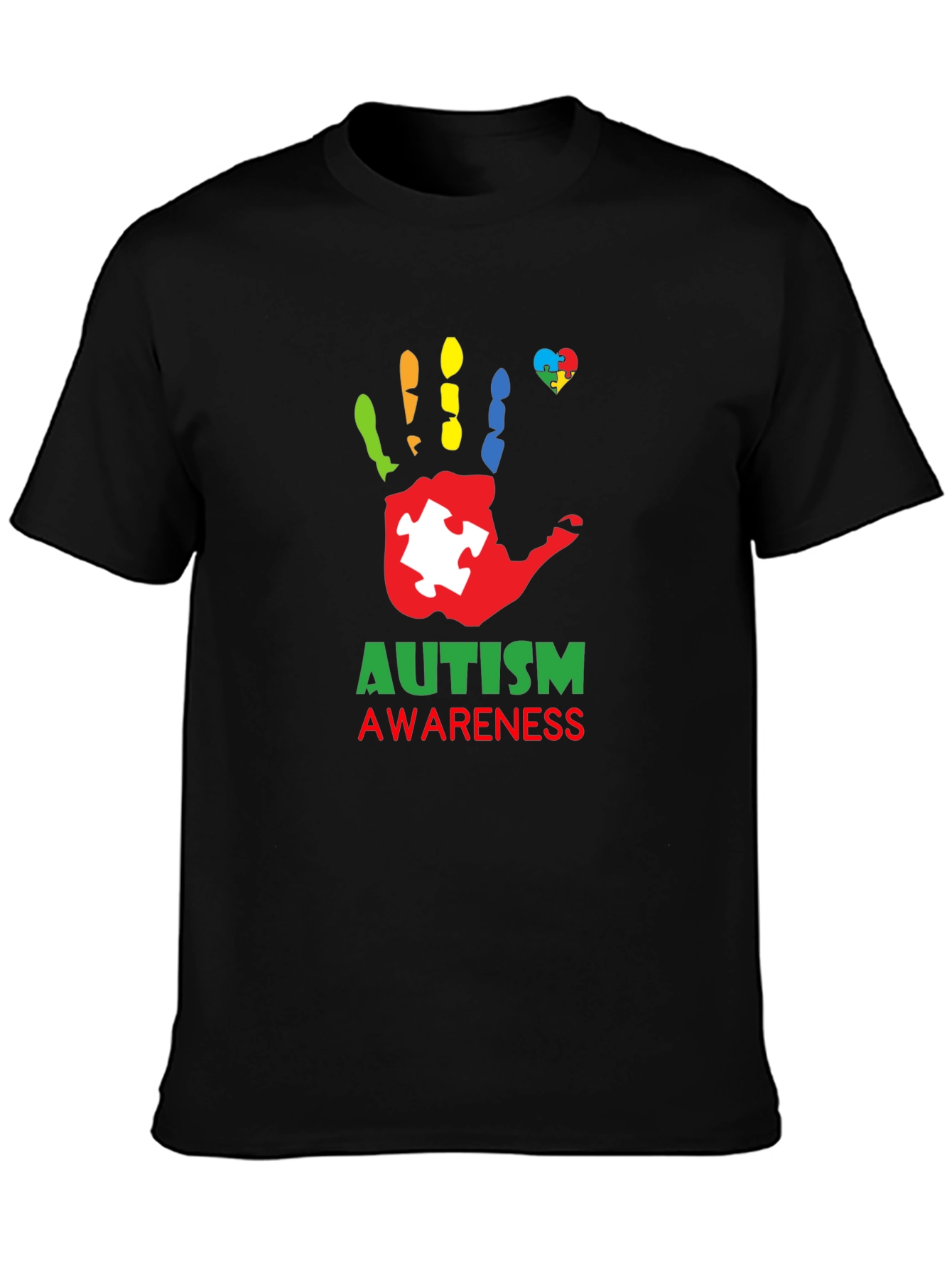 Autism Awareness Handprint T-Shirt