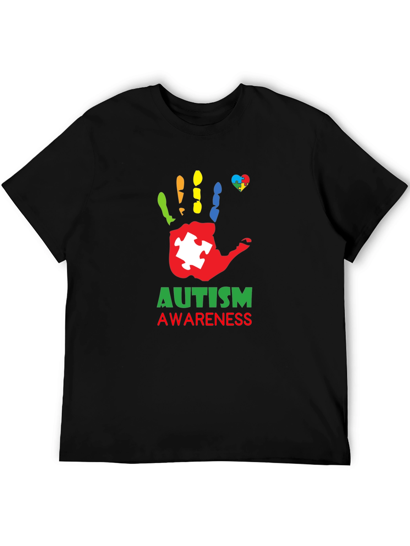 Autism Awareness Handprint T-Shirt