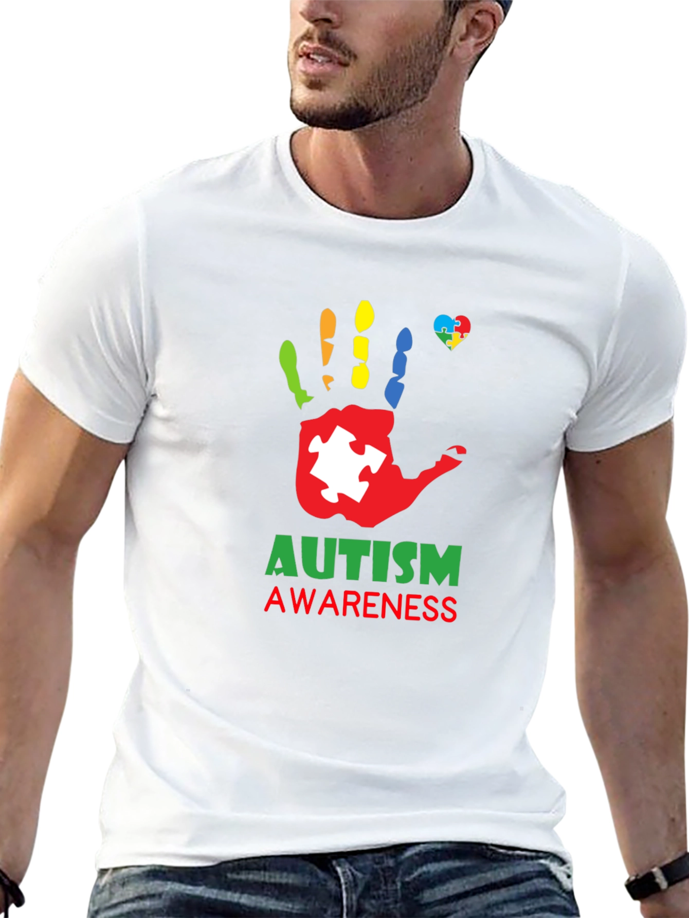 Autism Awareness Handprint T-Shirt