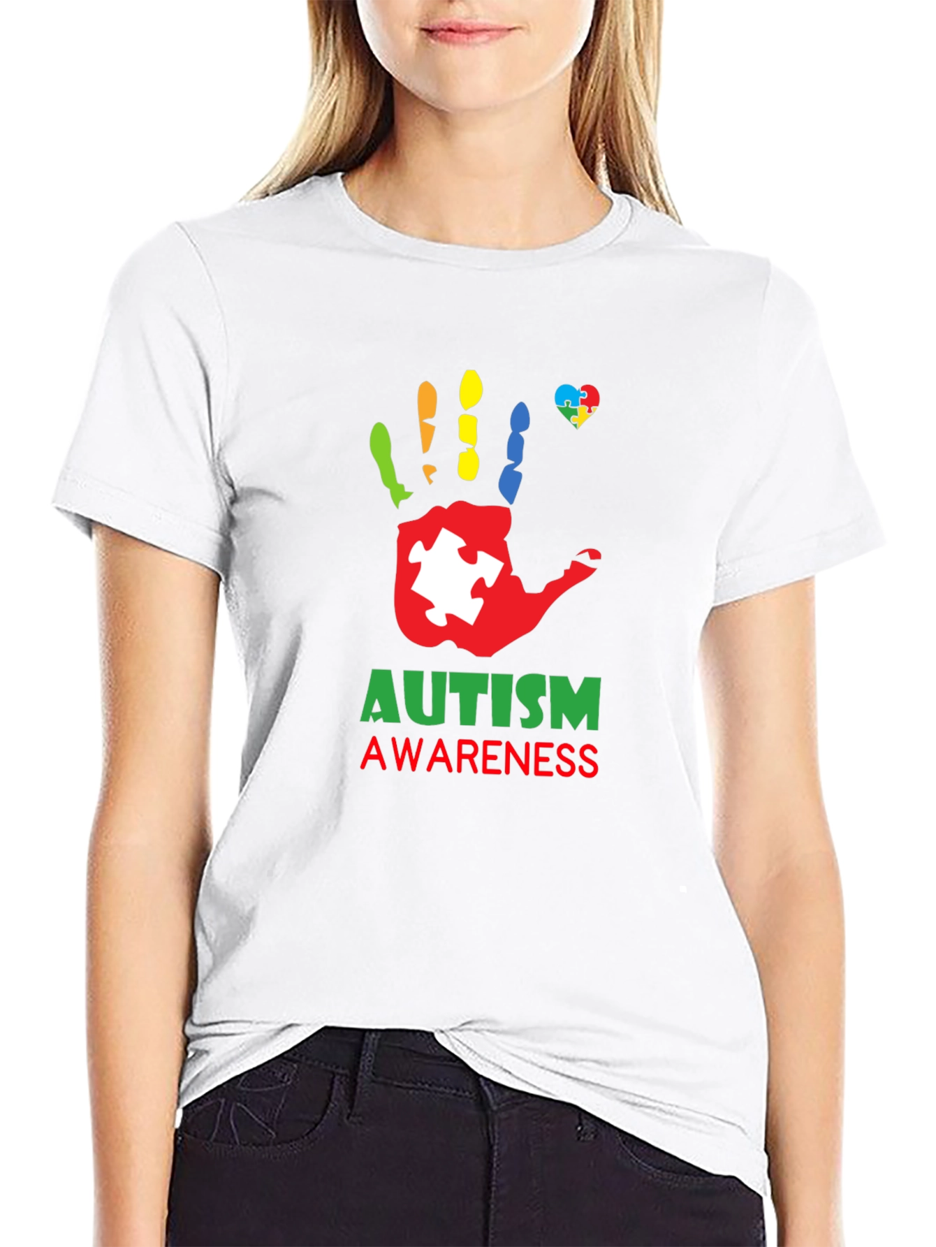 Autism Awareness Handprint T-Shirt
