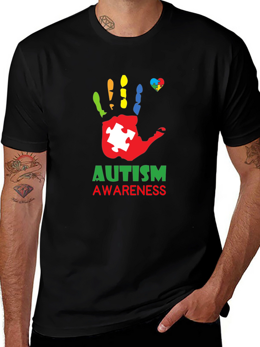 Autism Awareness Handprint T-Shirt