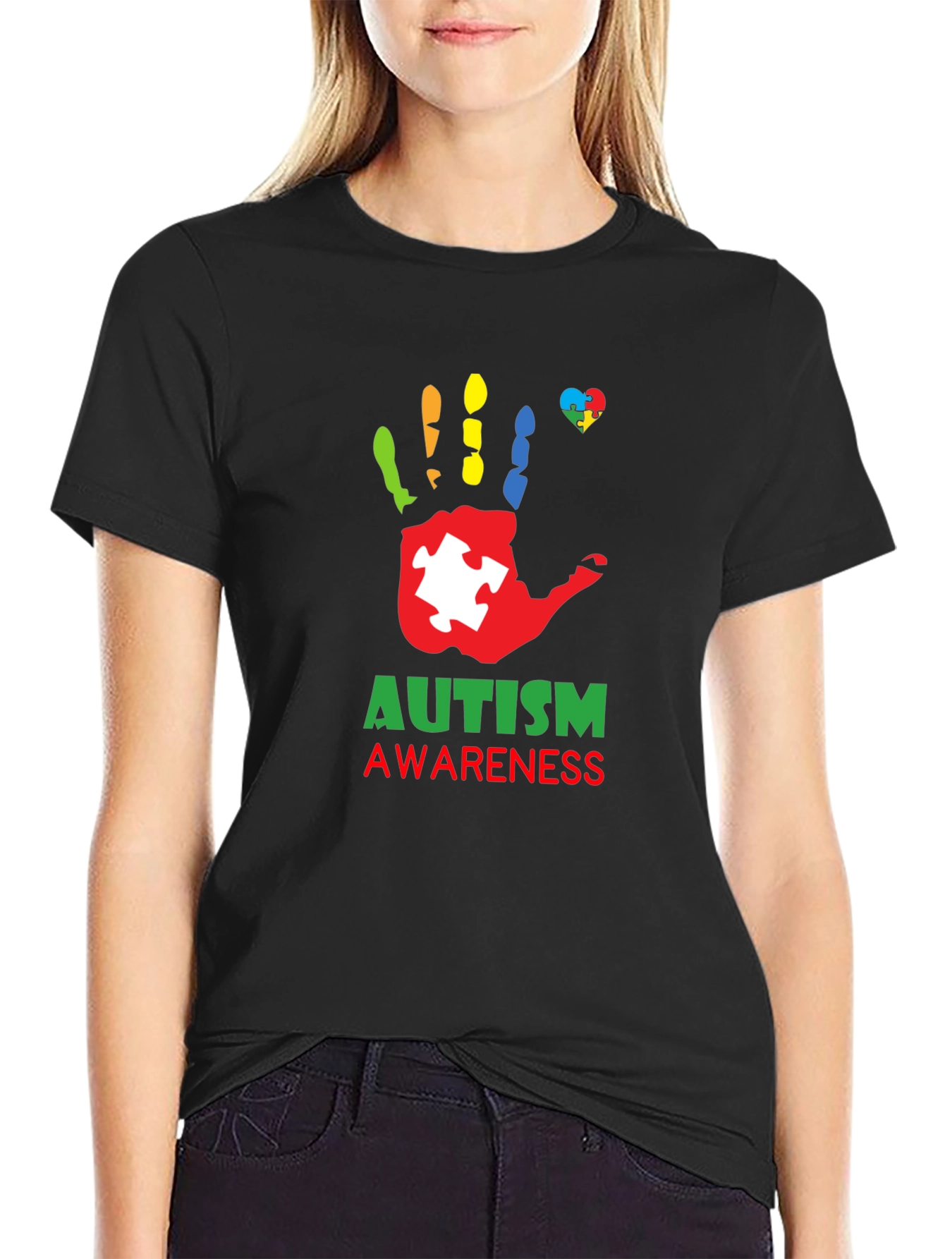 Autism Awareness Handprint T-Shirt