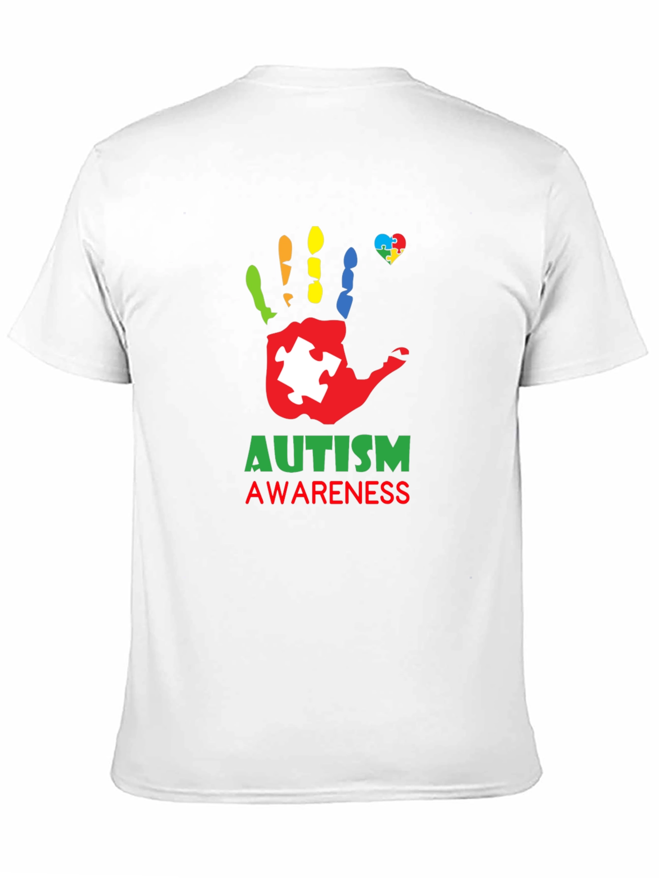 Autism Awareness Handprint T-Shirt