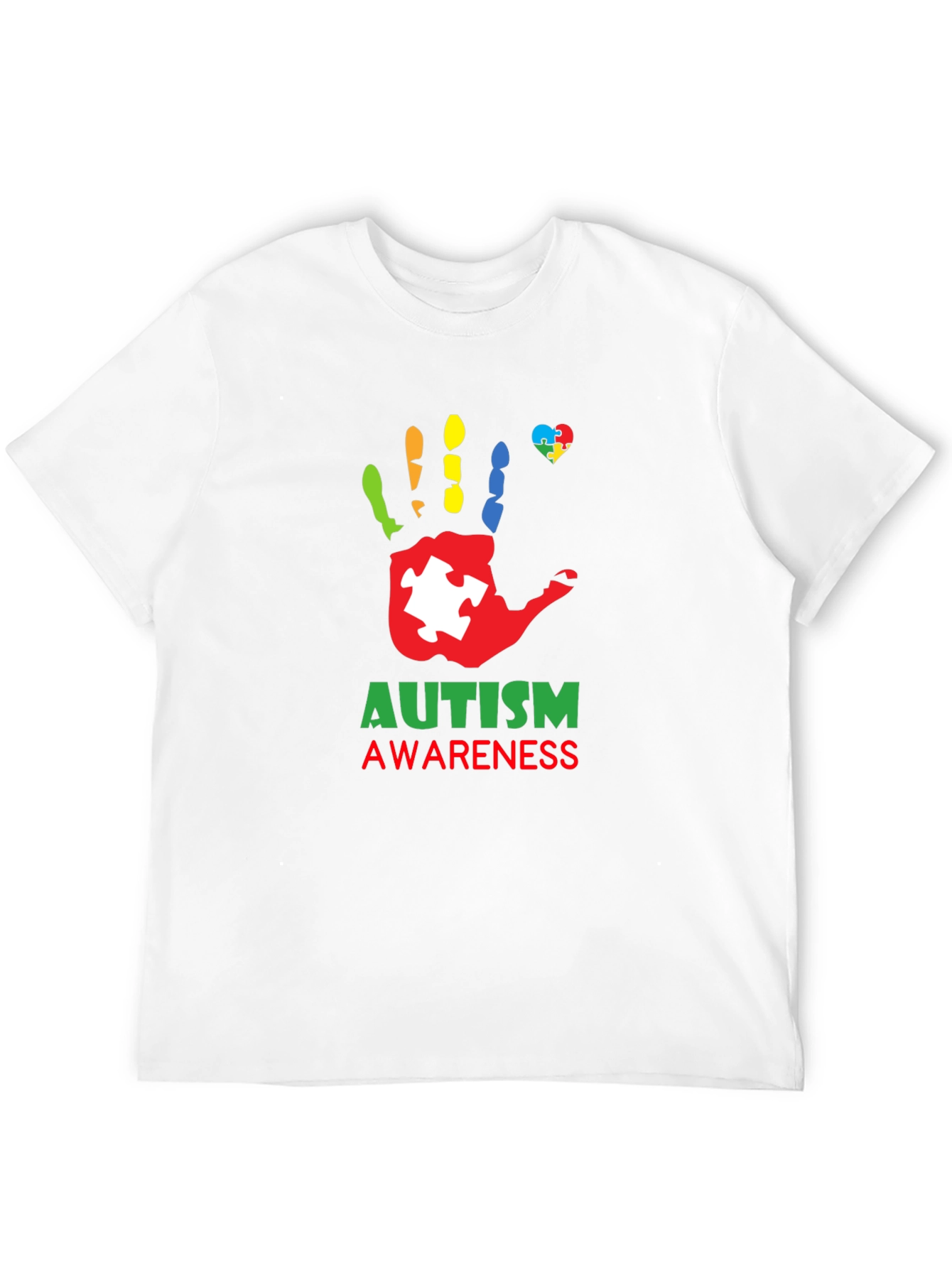 Autism Awareness Handprint T-Shirt
