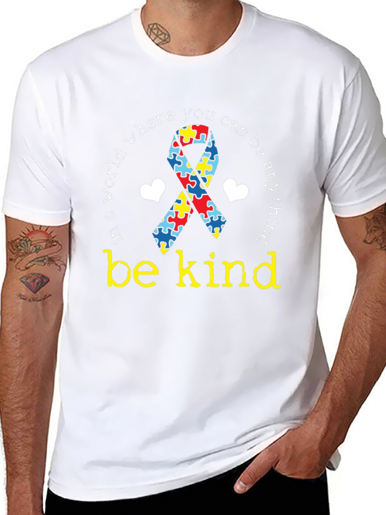 Autism Awareness T-Shirt: Be Kind Tee