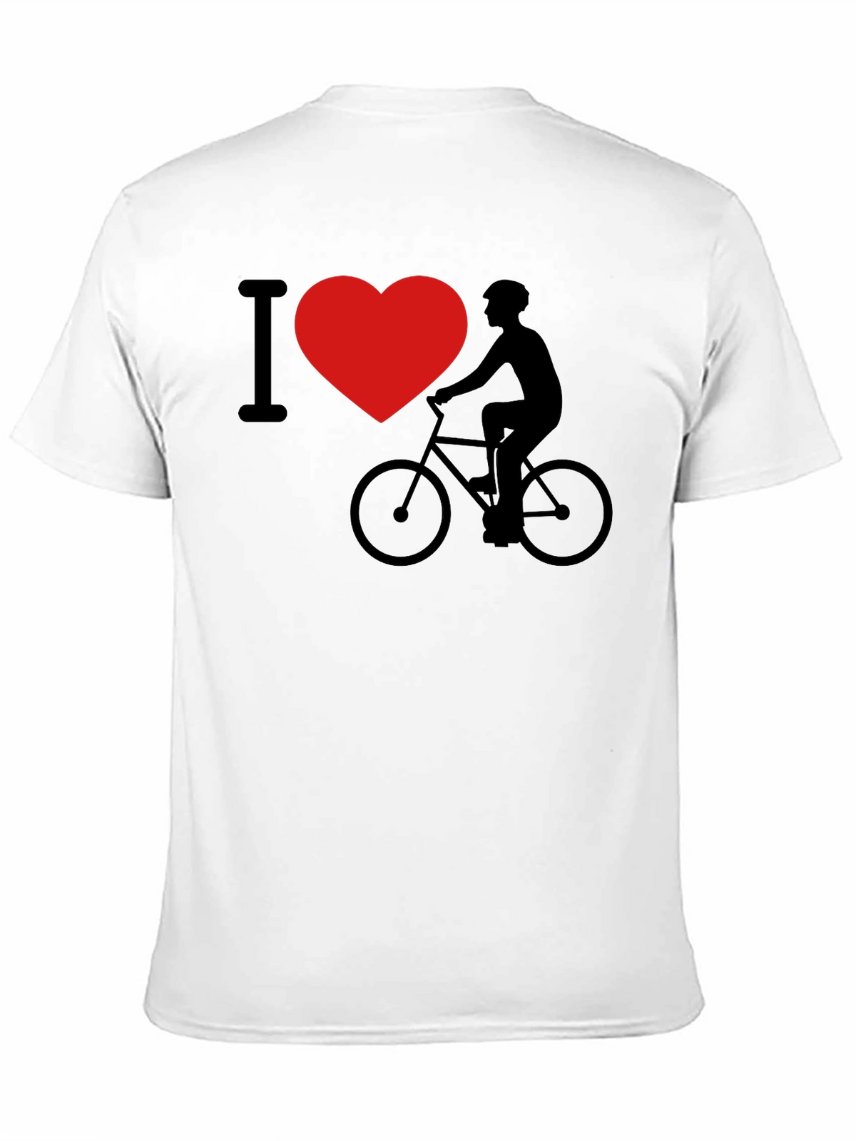 I Heart Biking Graphic T-Shirt