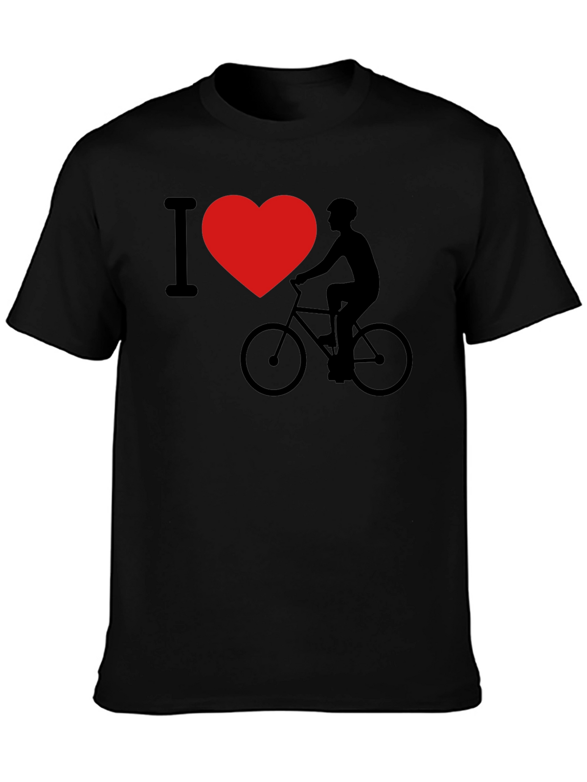 I Heart Biking Graphic T-Shirt