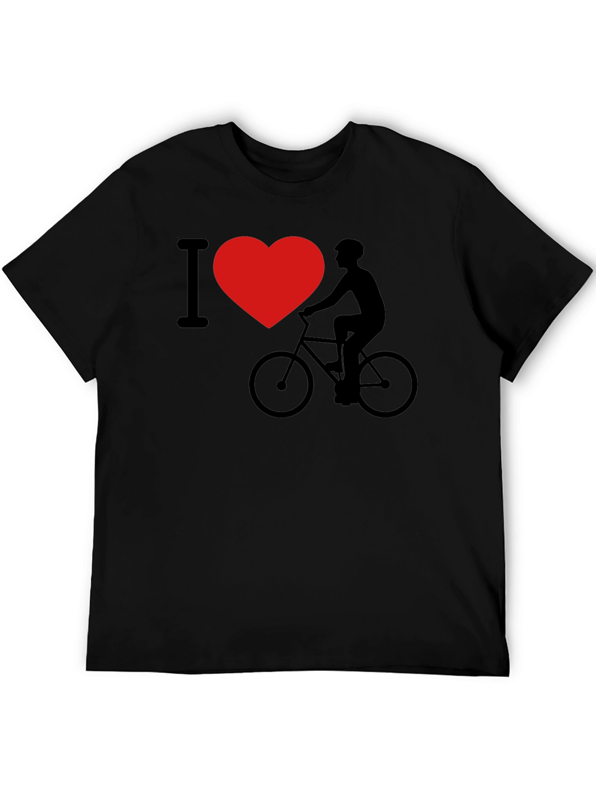 I Heart Biking Graphic T-Shirt