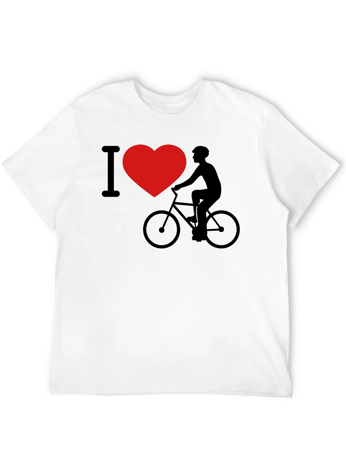 I Heart Biking Graphic T-Shirt