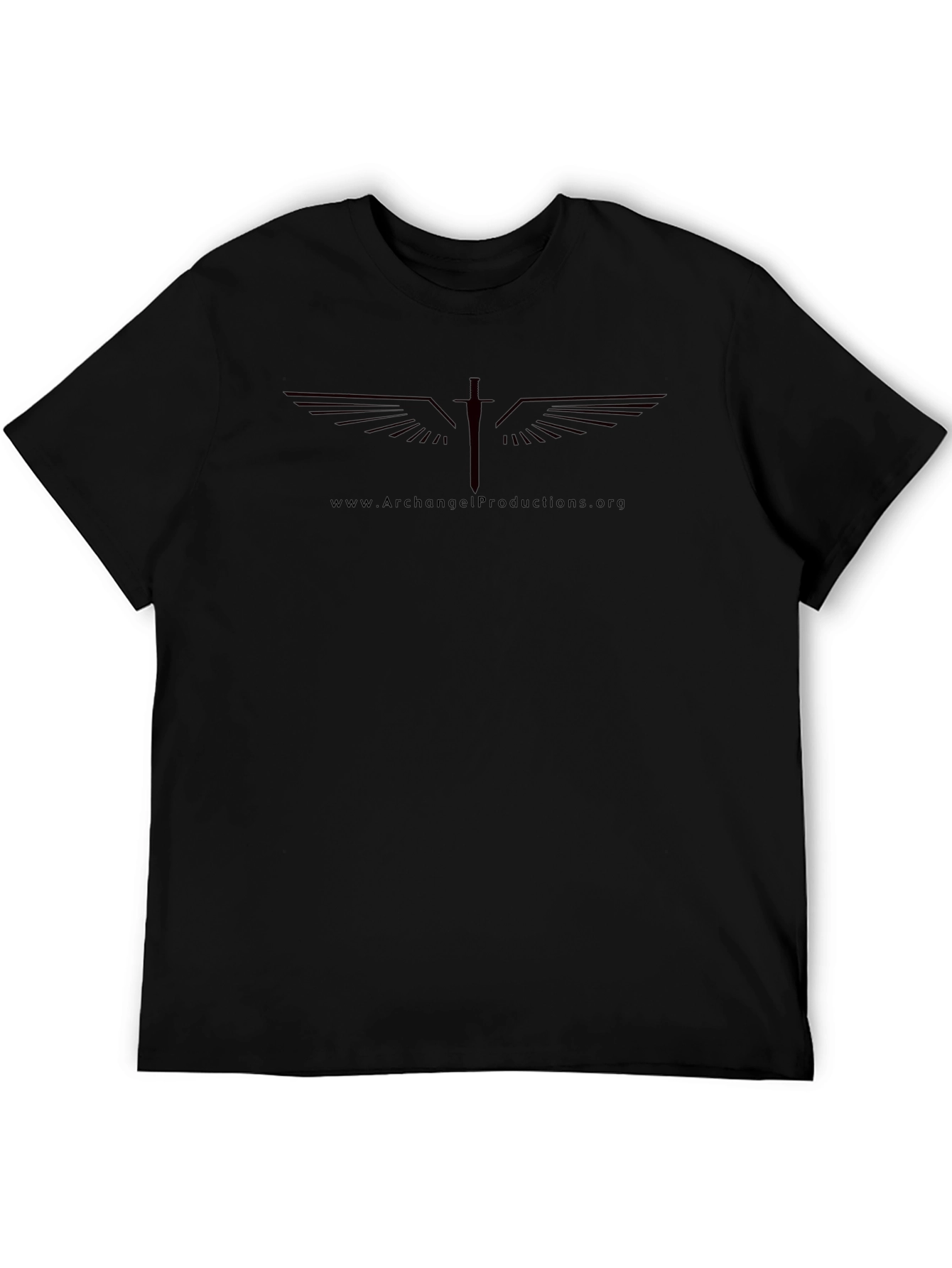 Archangel Productions Black Graphic T-Shirt