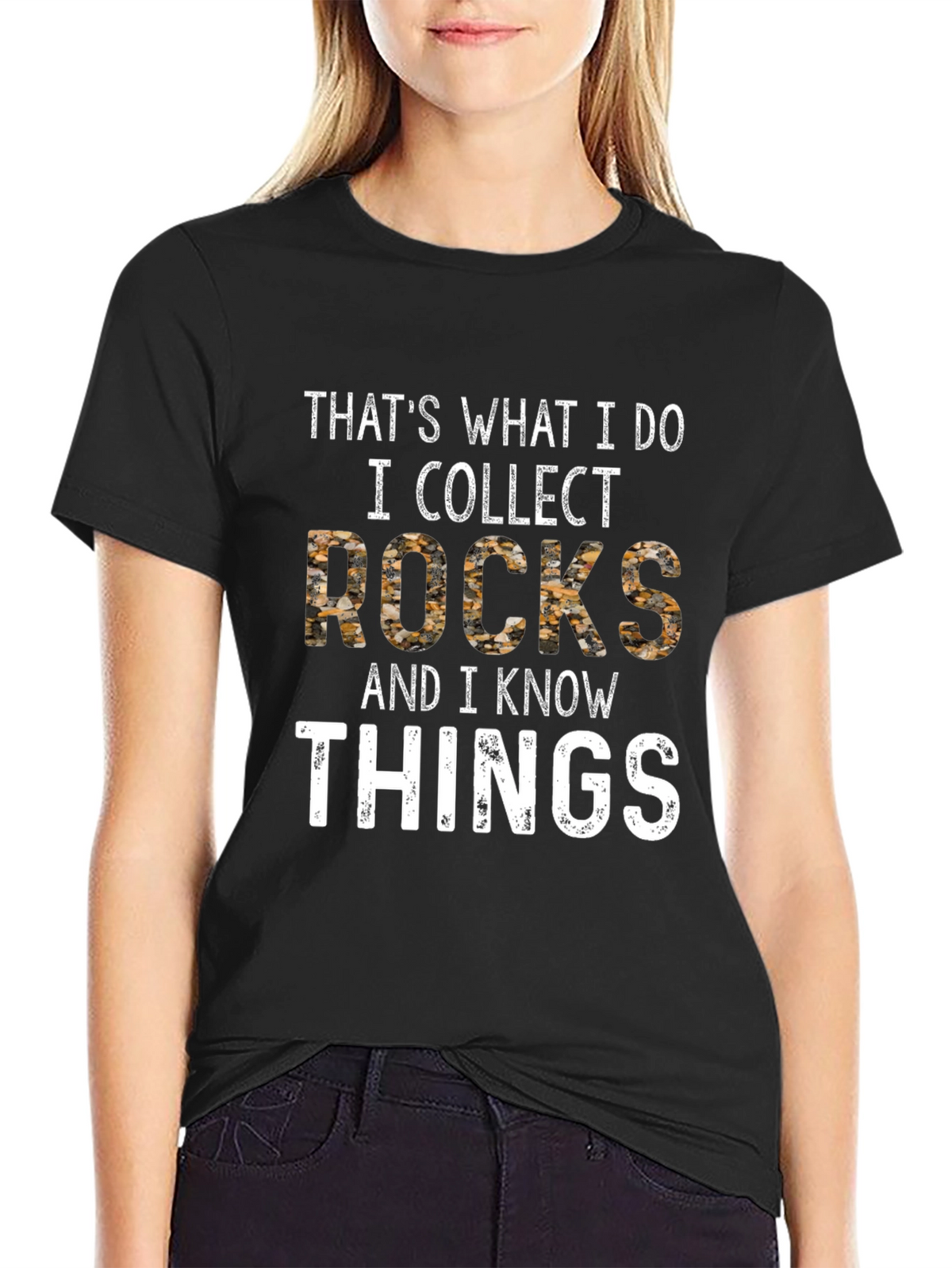 I Collect Rocks T-Shirt Funny Geologist Gift