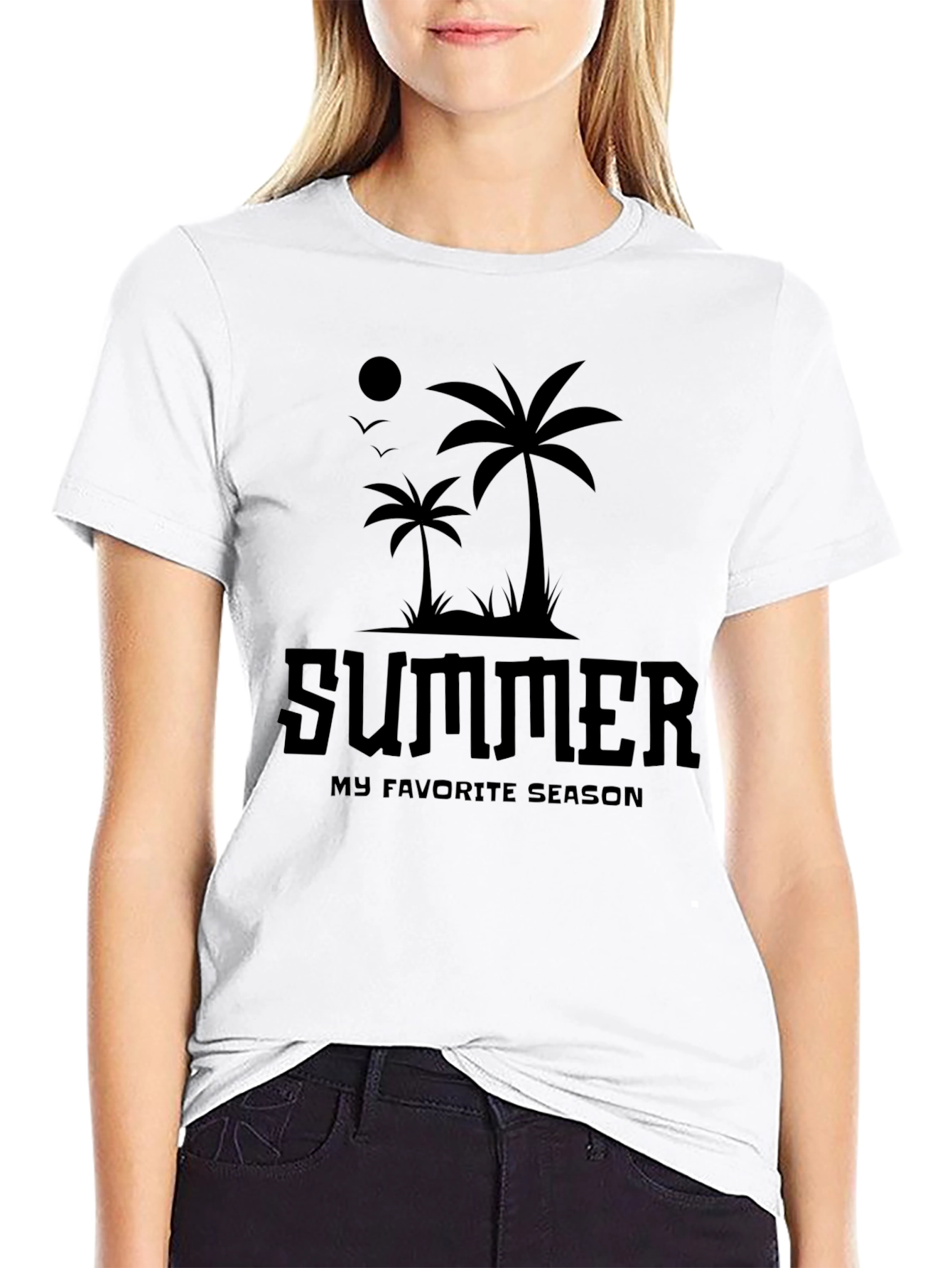 Summer My Favorite Season Graphic Tee
