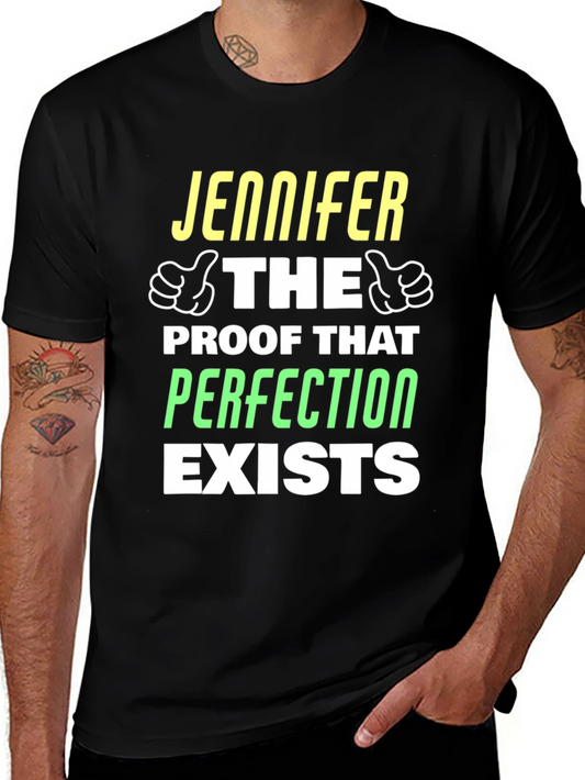 Jennifer Perfection Exists Graphic T-Shirt
