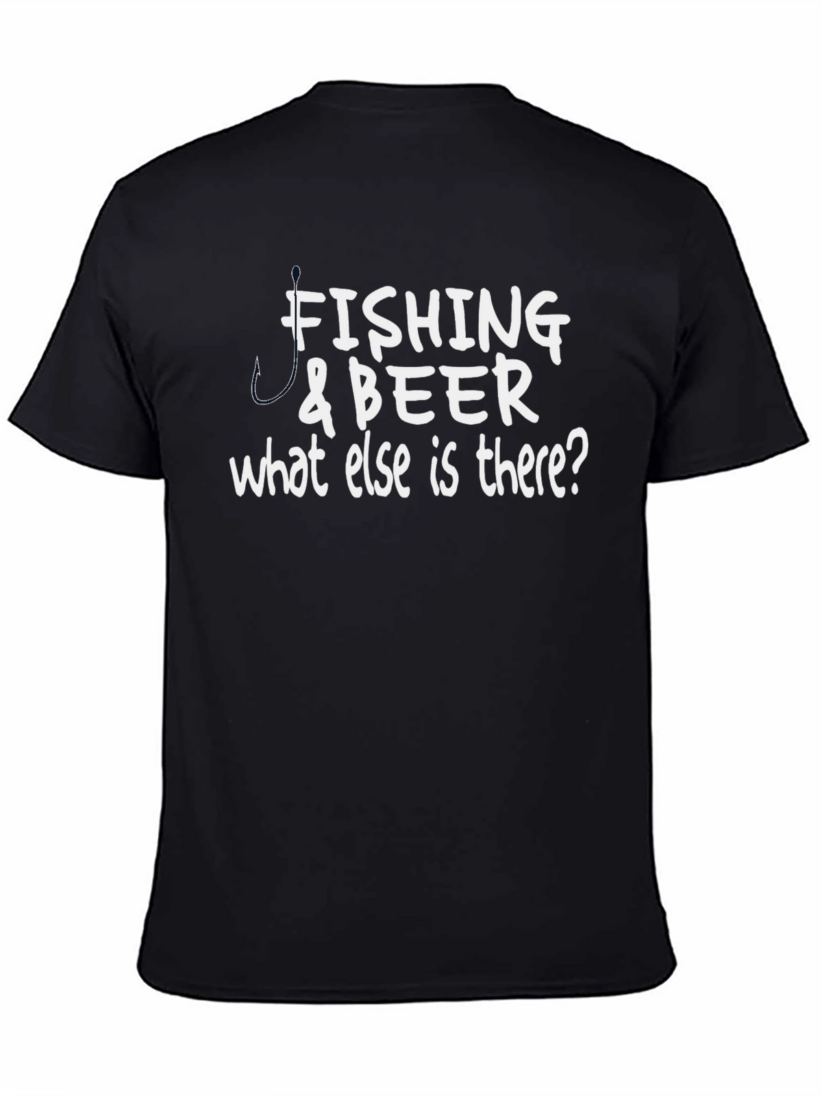 Fishing & Beer T-Shirt - Funny Graphic Tee