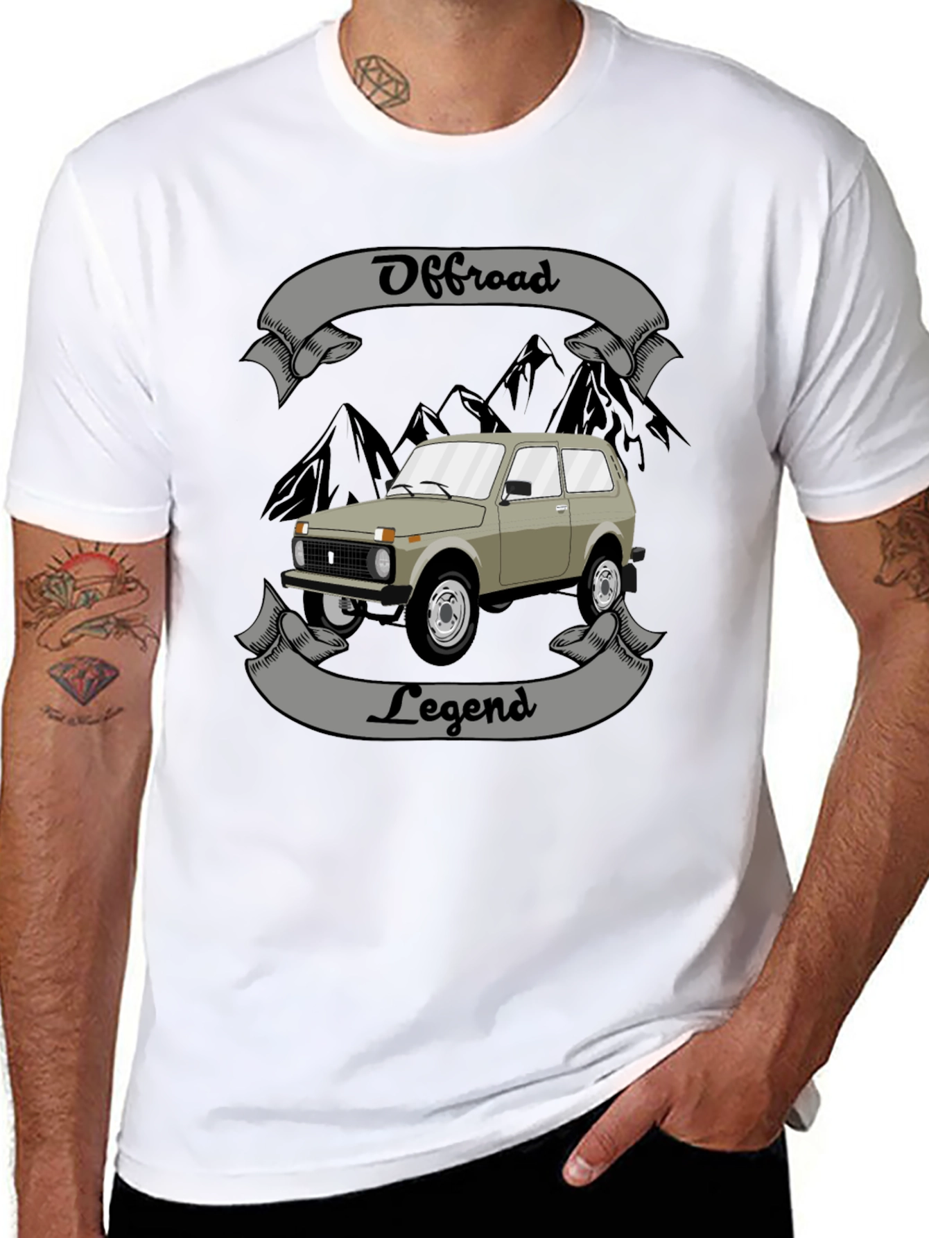 Offroad Legend T-Shirt - Classic 4x4 Design