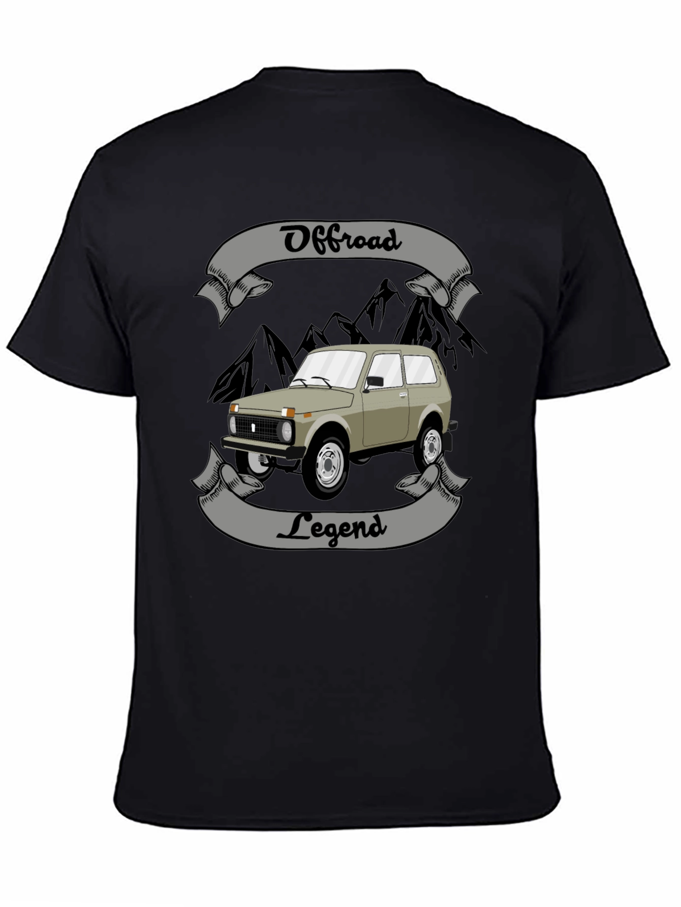 Offroad Legend T-Shirt - Classic 4x4 Design