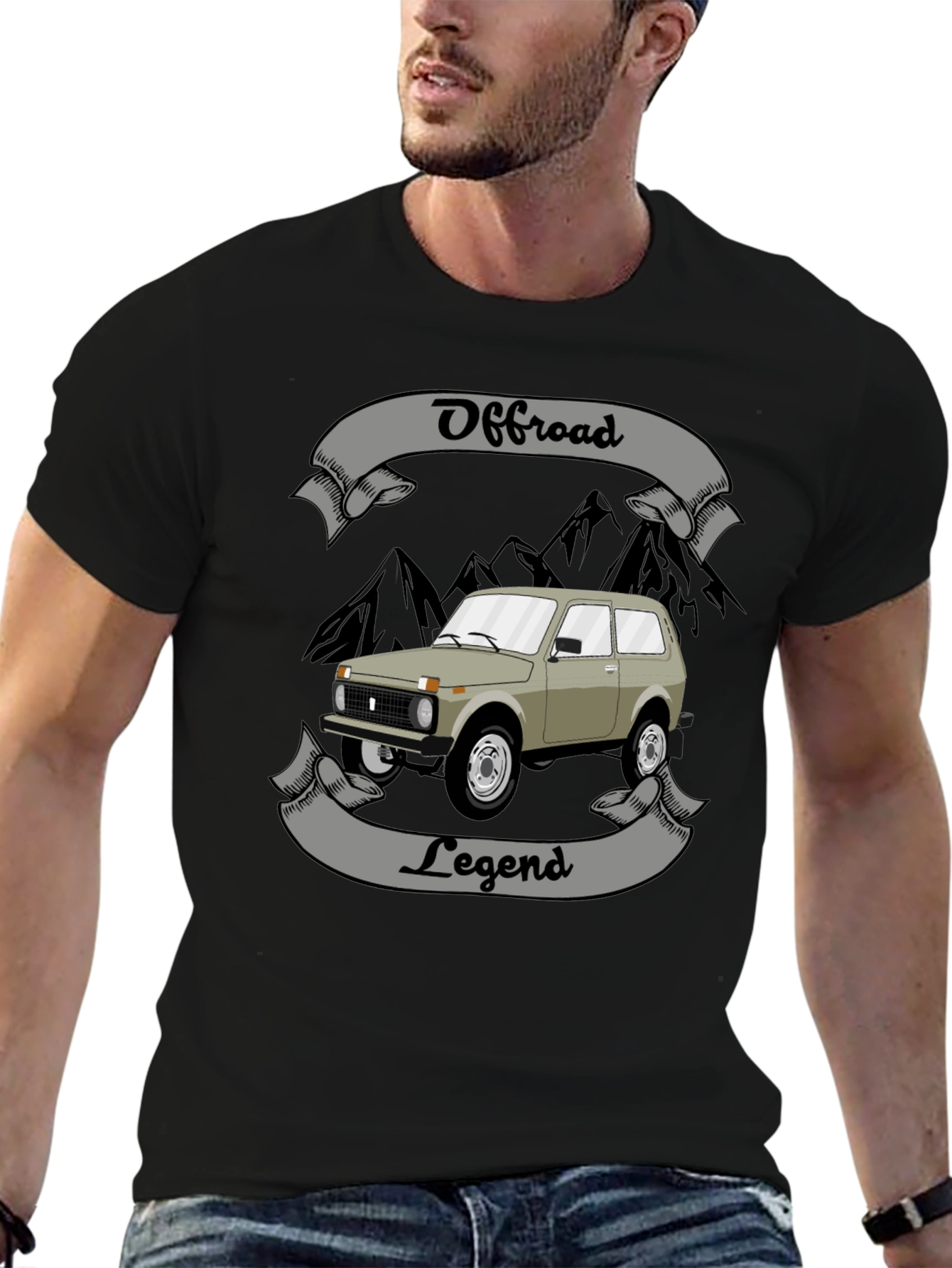 Offroad Legend T-Shirt - Classic 4x4 Design