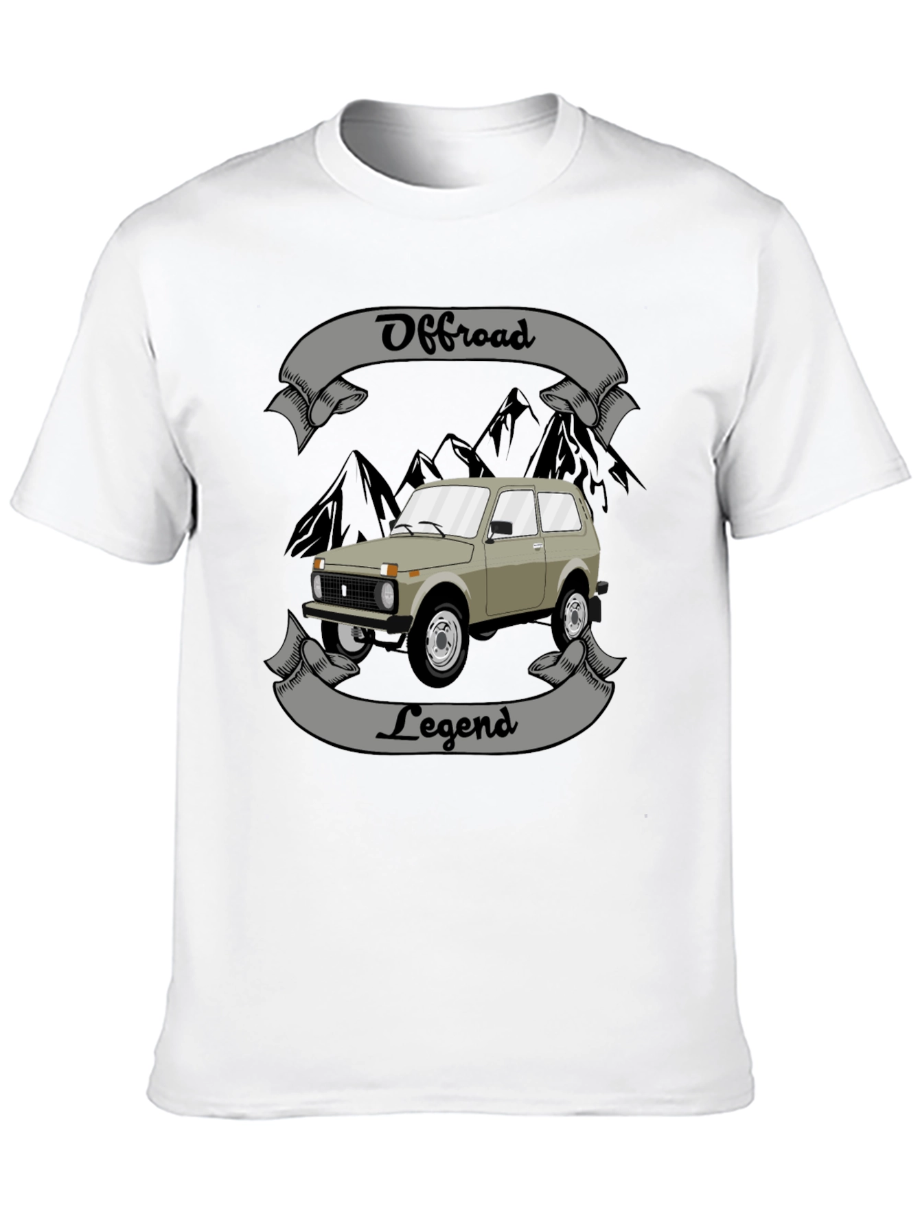 Offroad Legend T-Shirt - Classic 4x4 Design