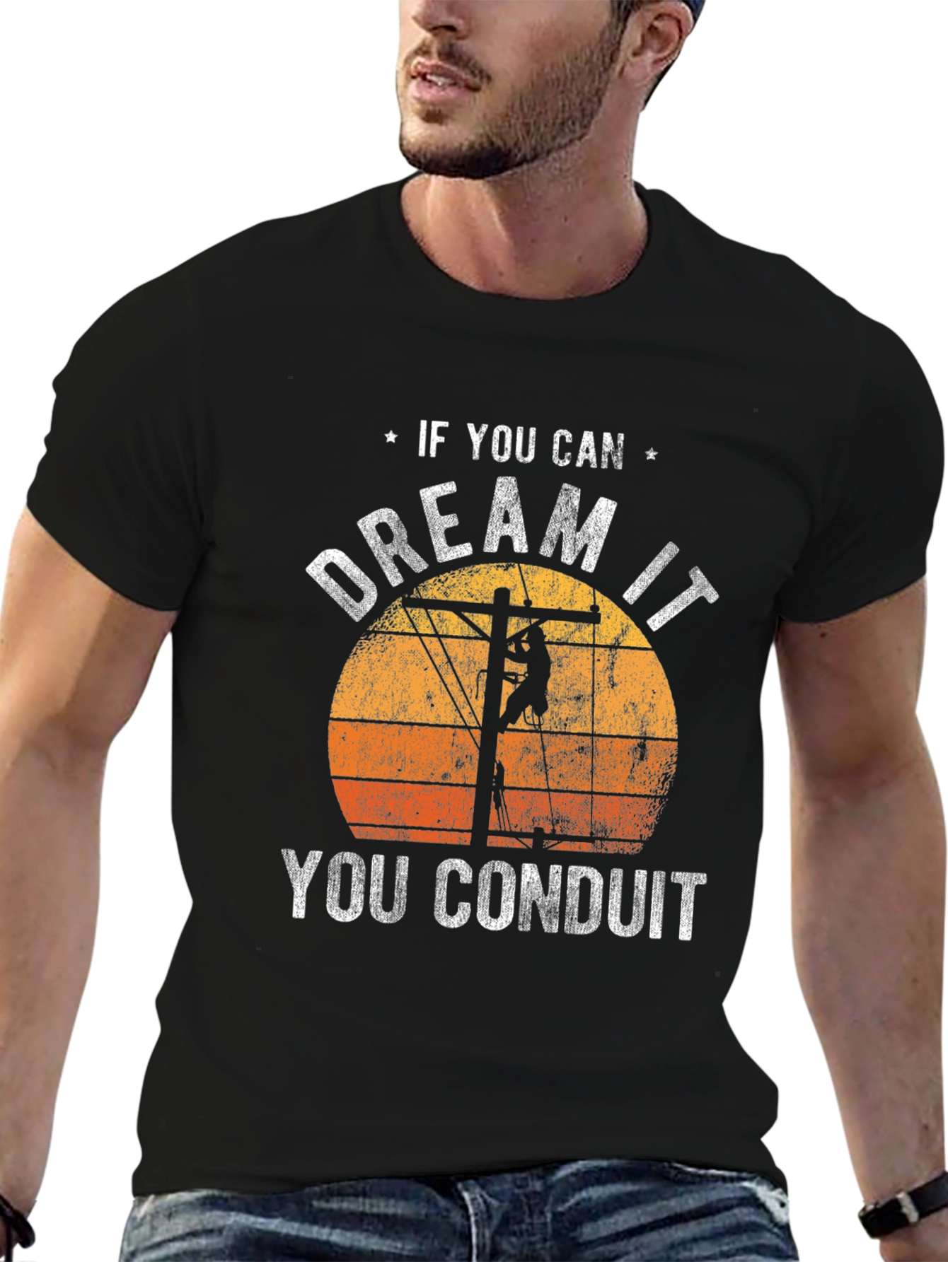 Dream It Conduit Electrician T-Shirt