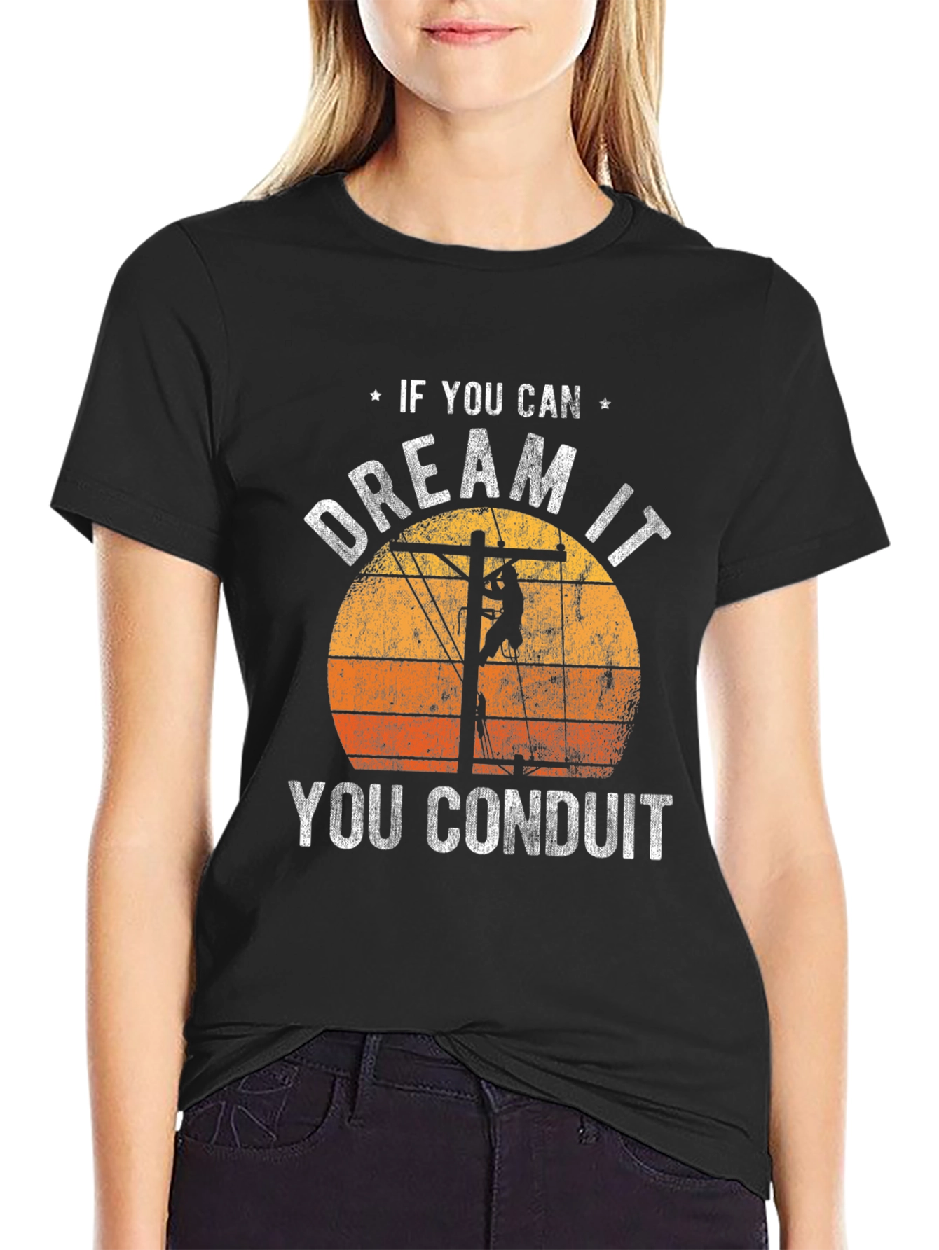 Dream It Conduit Electrician T-Shirt