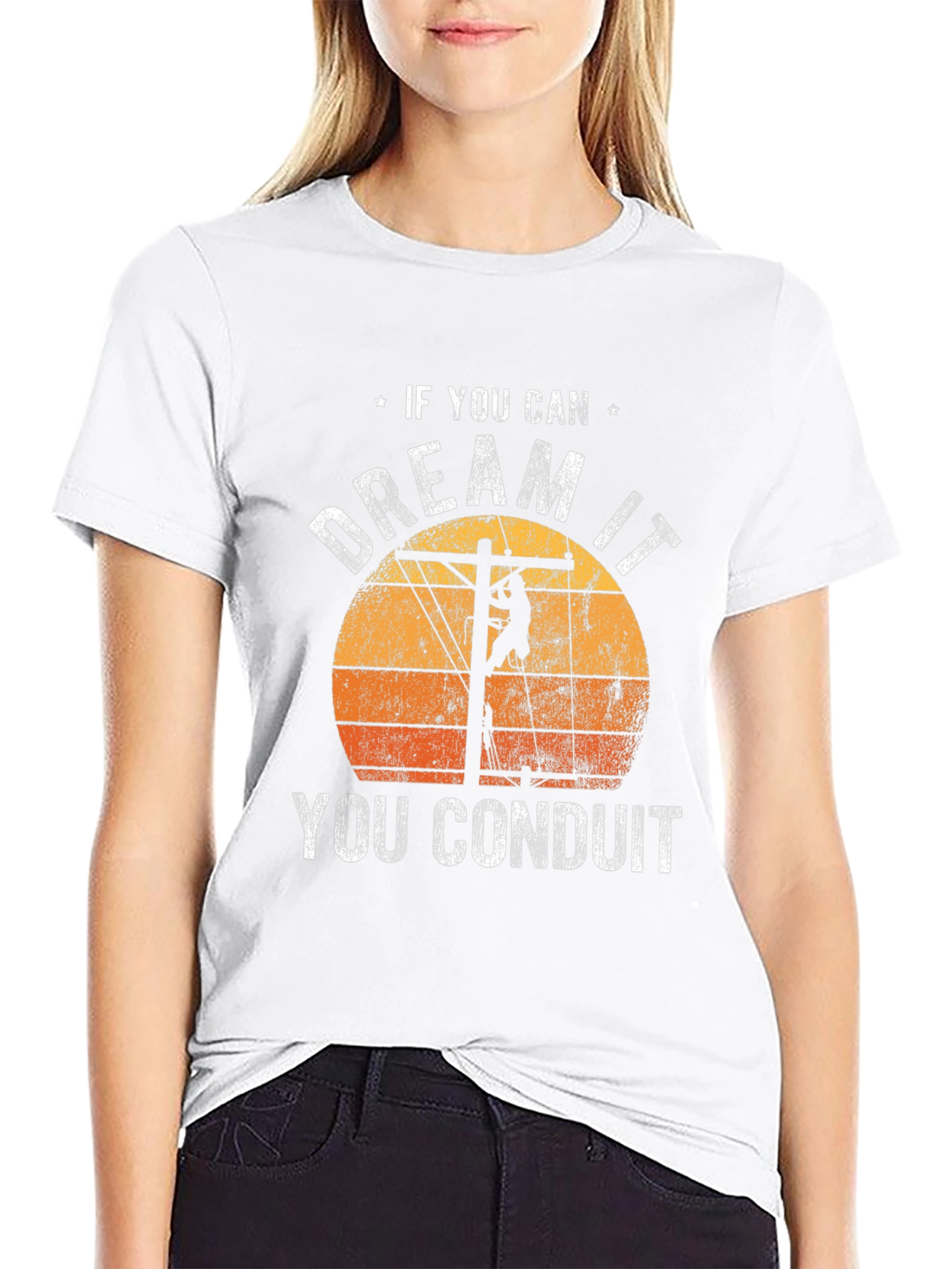 Dream It Conduit Electrician T-Shirt
