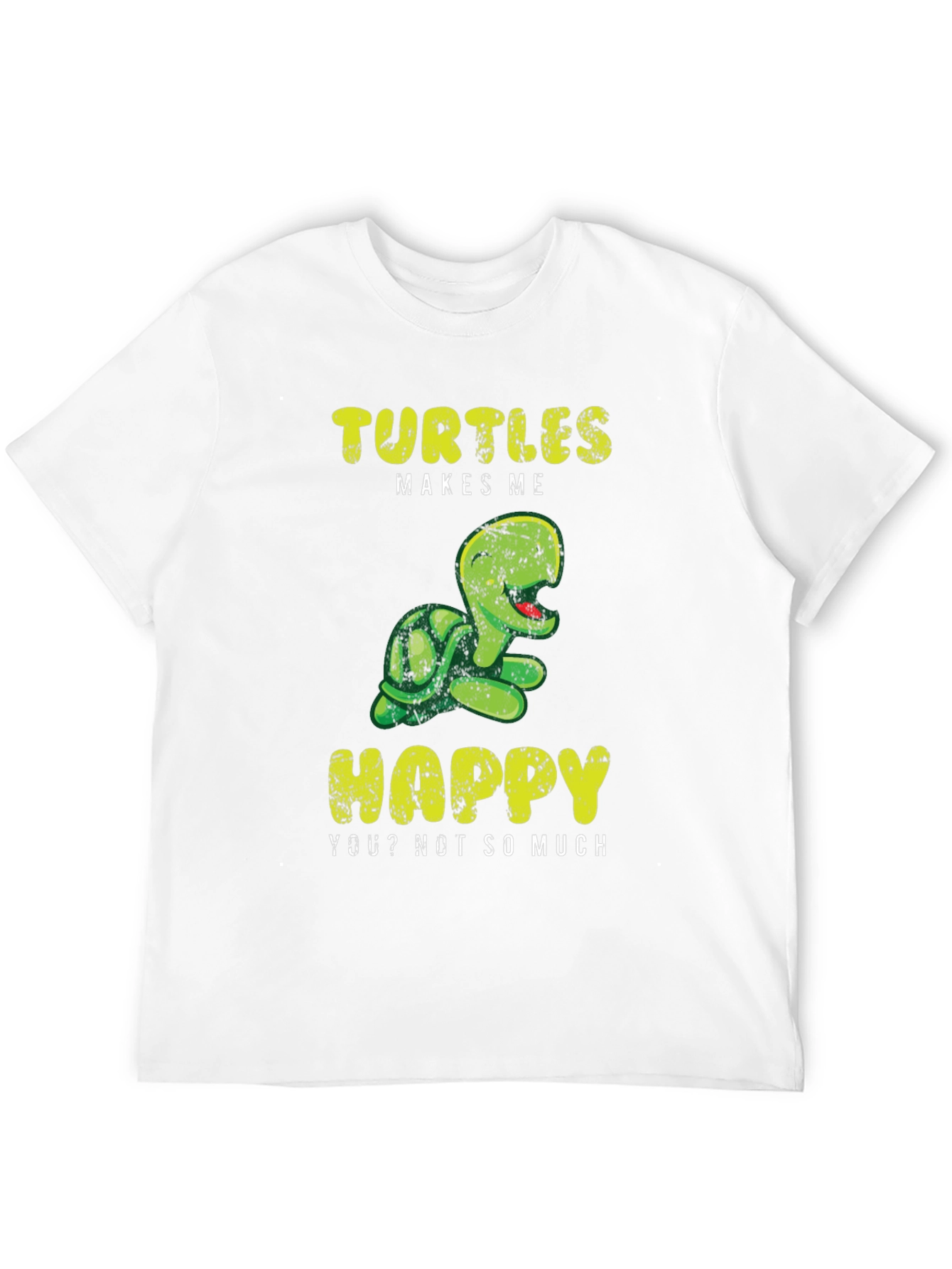 Turtles Make Me Happy T-Shirt